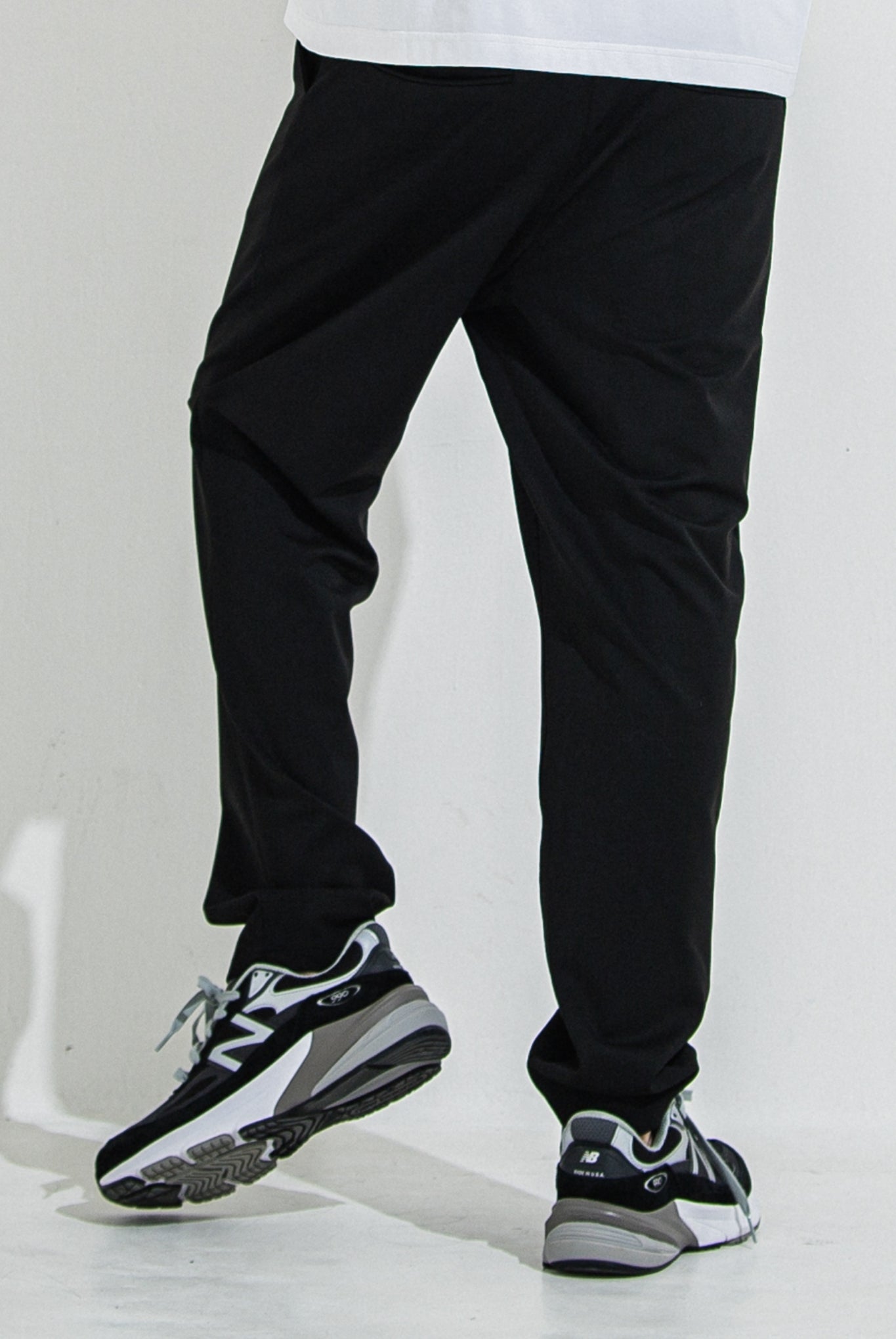 PAT WIDE EASY PANTS RC36-ST-036BN イージーパンツ スラックス 温度調節 ストレッチ / BLACK