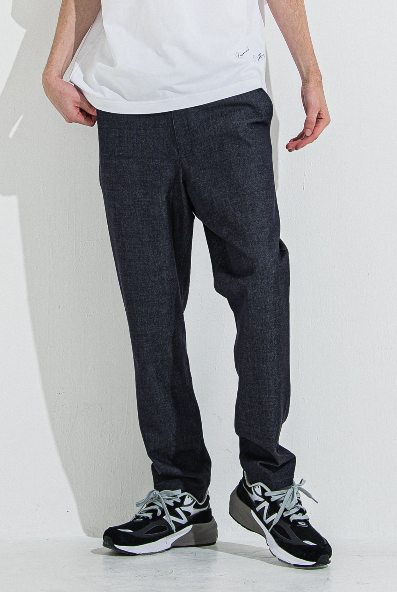 PAT WIDE EASY PANTS RC36-ST-036BN イージーパンツ スラックス 温度調節 ストレッチ / DENIM