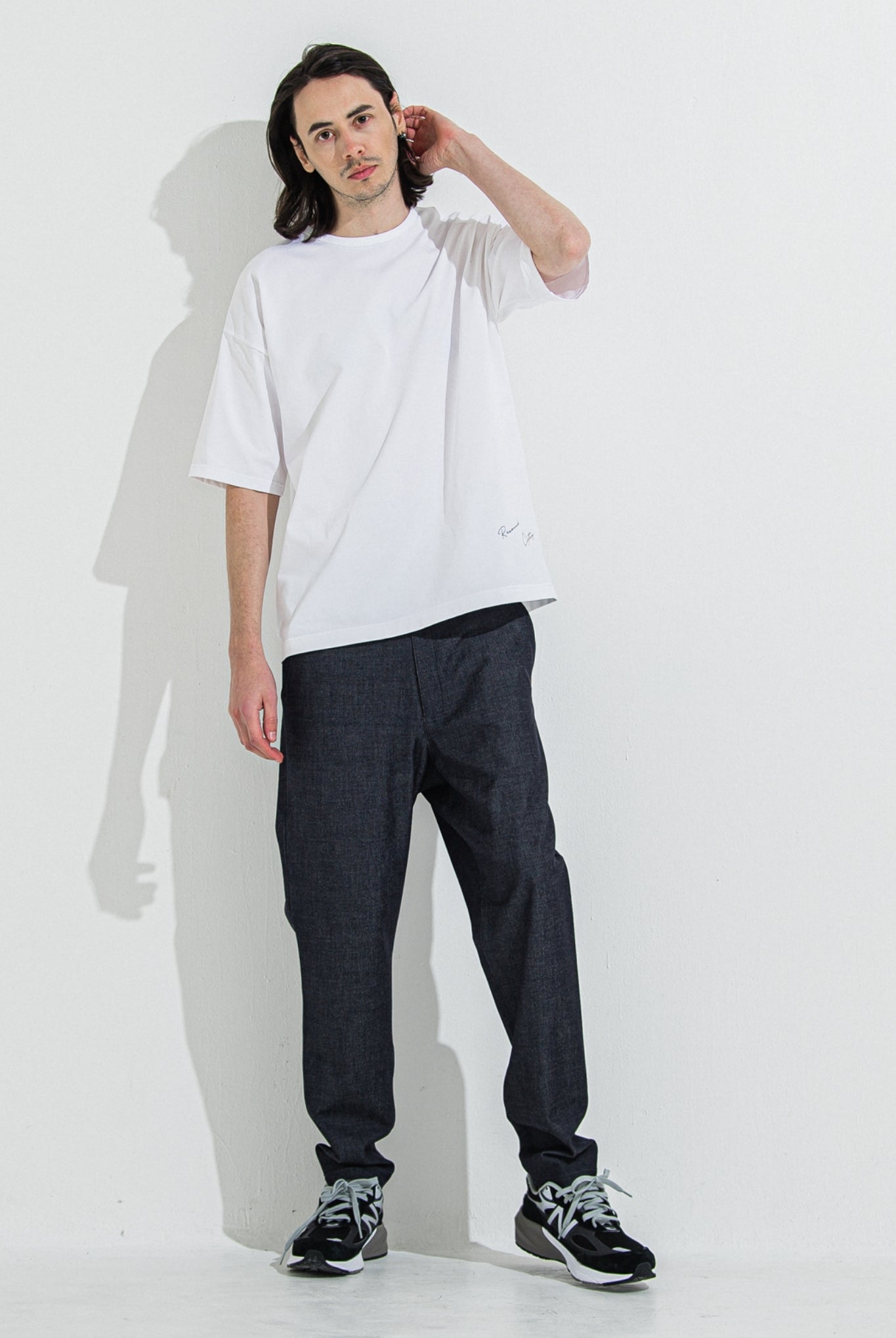 PAT WIDE EASY PANTS RC36-ST-036BN イージーパンツ スラックス 温度調節 ストレッチ / DENIM
