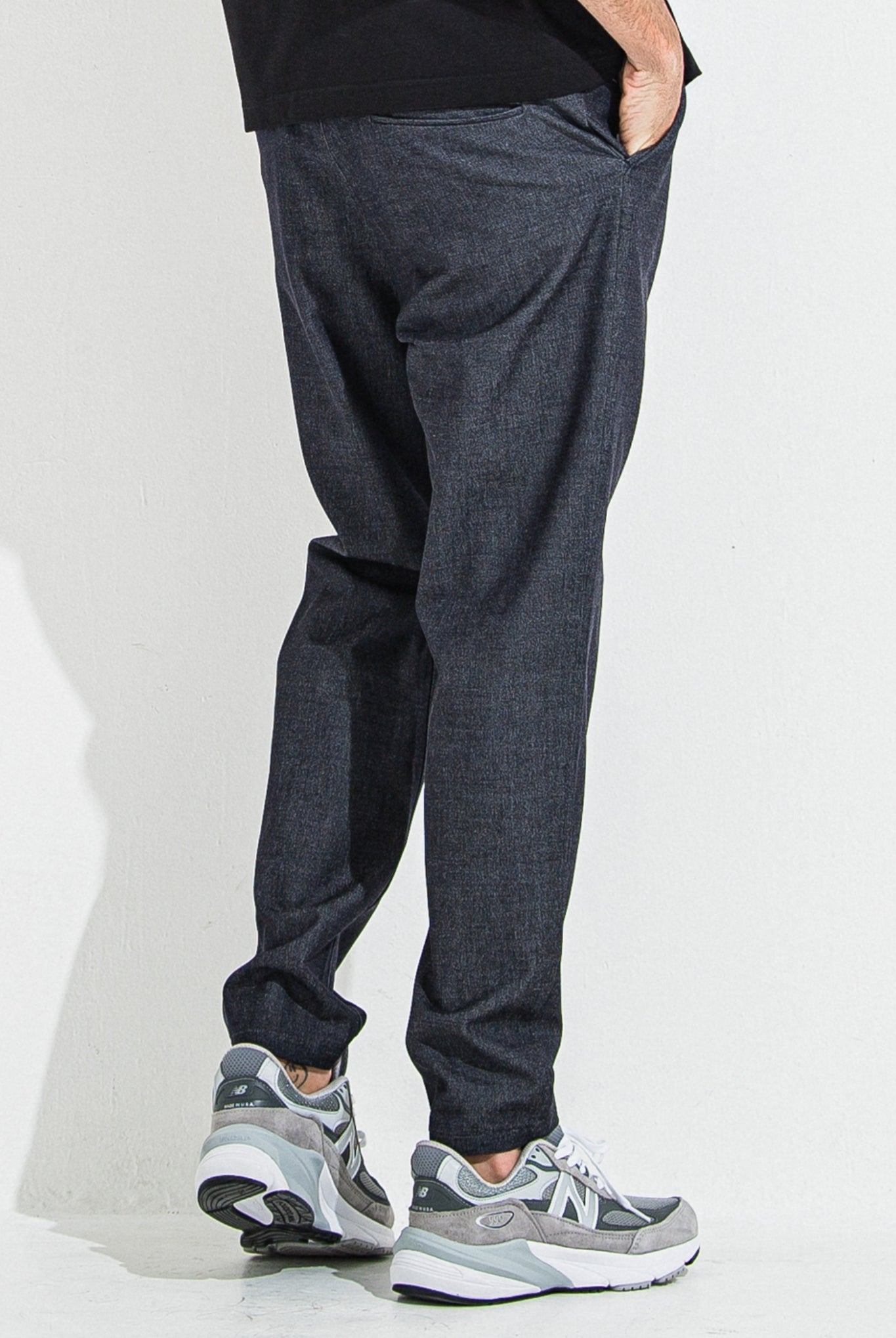 PAT WIDE EASY PANTS RC36-ST-036BN イージーパンツ スラックス 温度調節 ストレッチ / DENIM