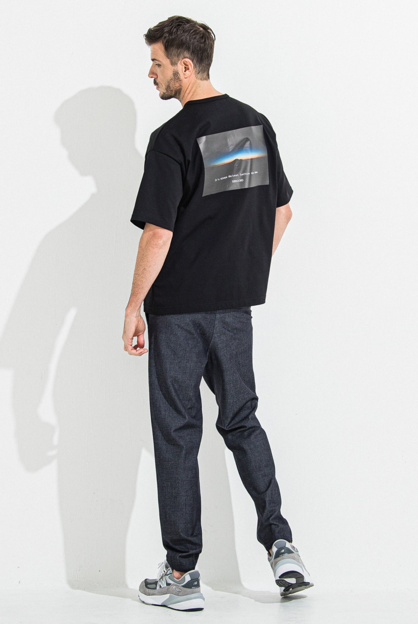 PAT WIDE EASY PANTS RC36-ST-036BN イージーパンツ スラックス 温度調節 ストレッチ / DENIM