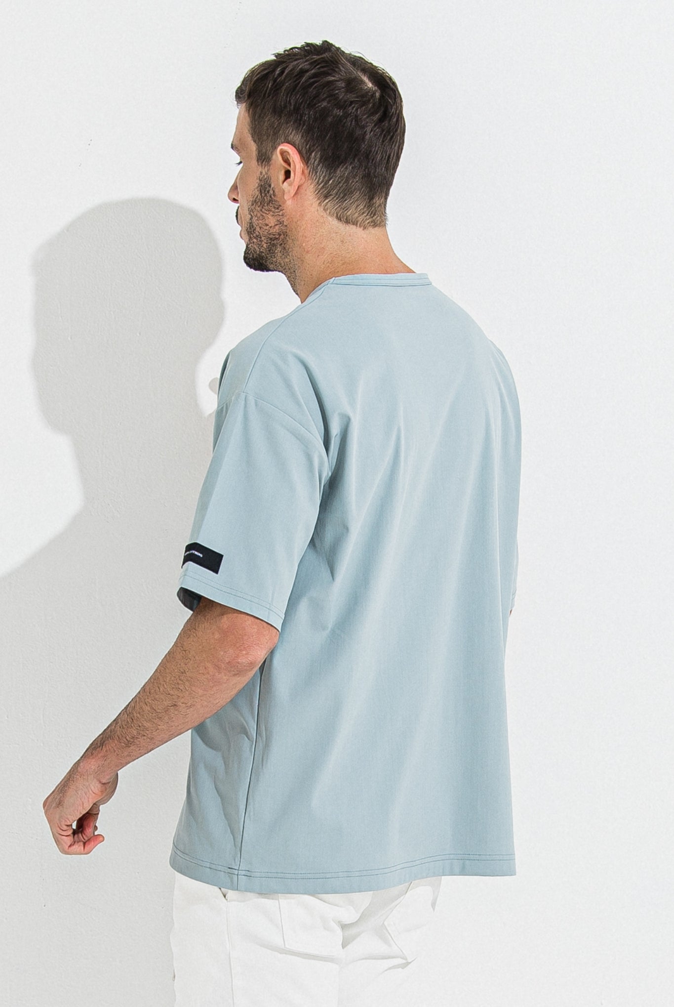 NYLON OVER T RC36-T-003 Tシャツ オーバーサイズ ストレッチ 速乾 / AQUA