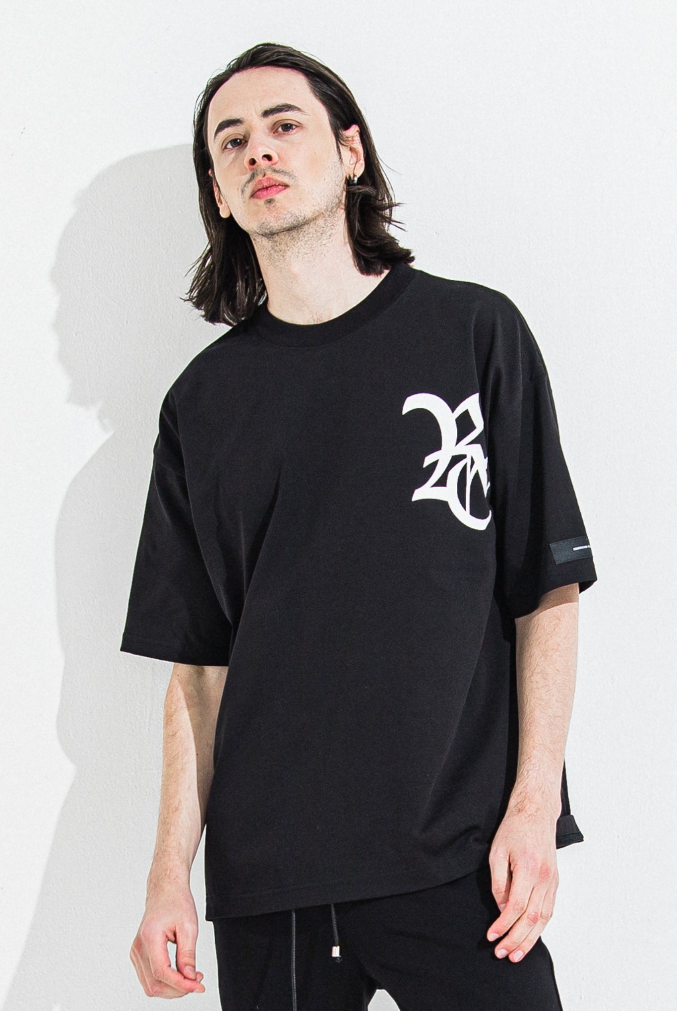 RC OVER TEE RC36-T-006 Tシャツ コットン100% オーバーサイズ 蒸れにくい / BKWH