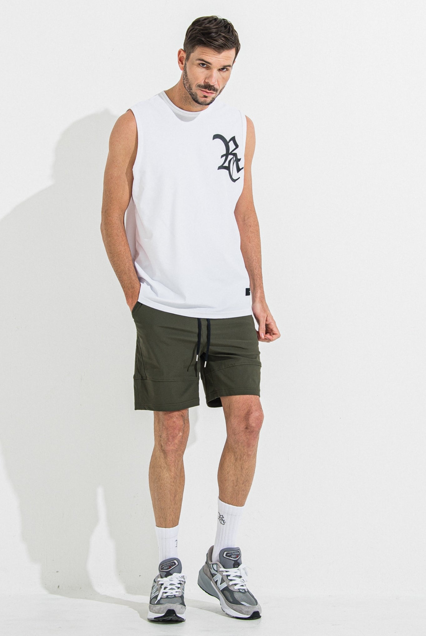 RUSH OVER NO SLEEVE RC36-T-010 ノースリーブ 吸湿発散 / RCWHITE