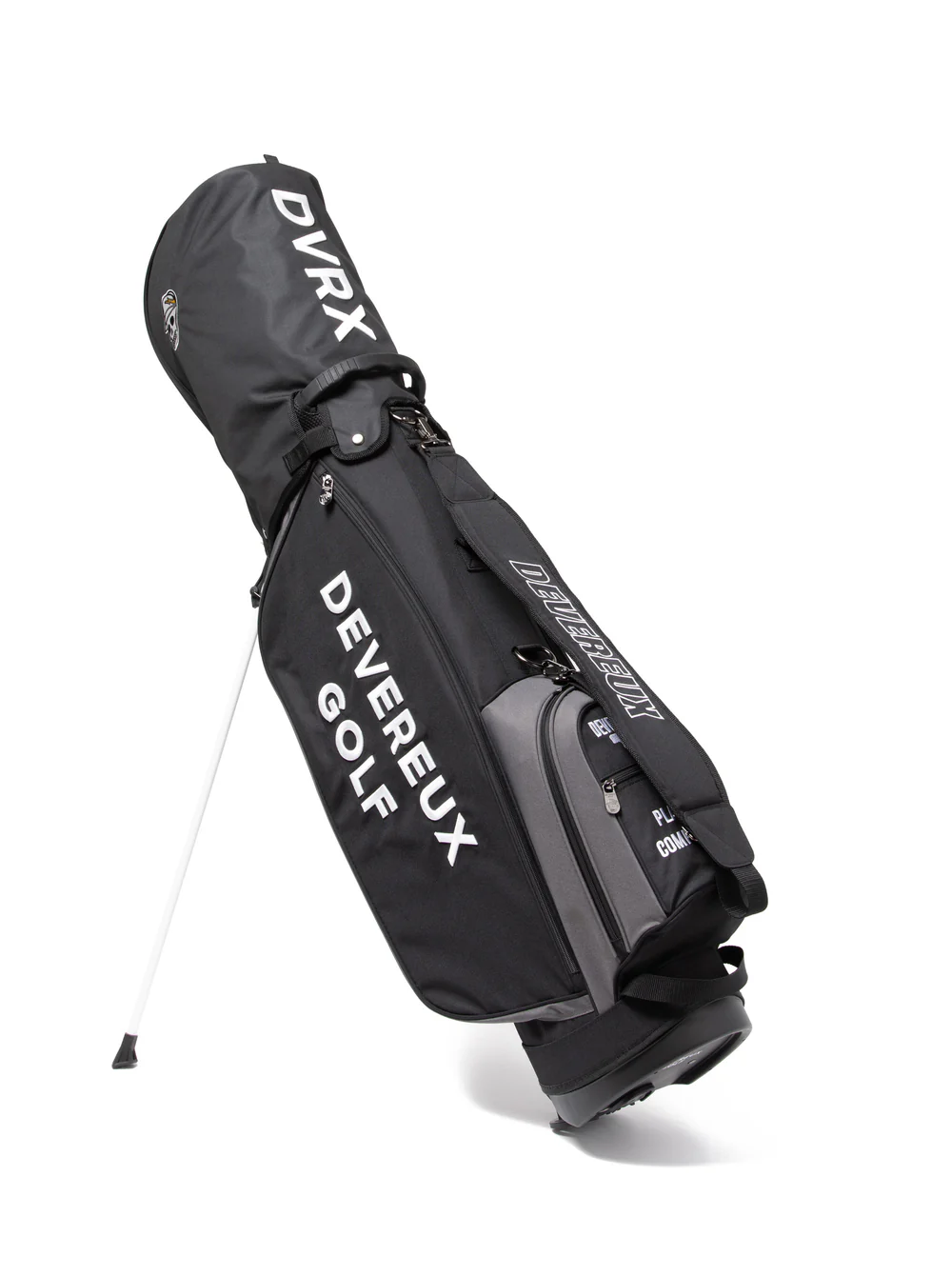 DEVEREUX GOLF Logo Assorted Caddie Bag/ロゴアソーテッドキャディーバッグ 763572822-BLACK