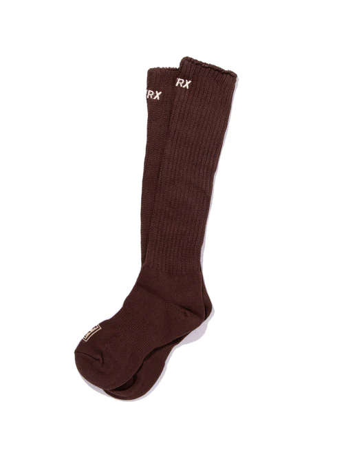 DEVEREUX GOLF WOMENS DVRXライトルーズソックス 763474835-BROWN