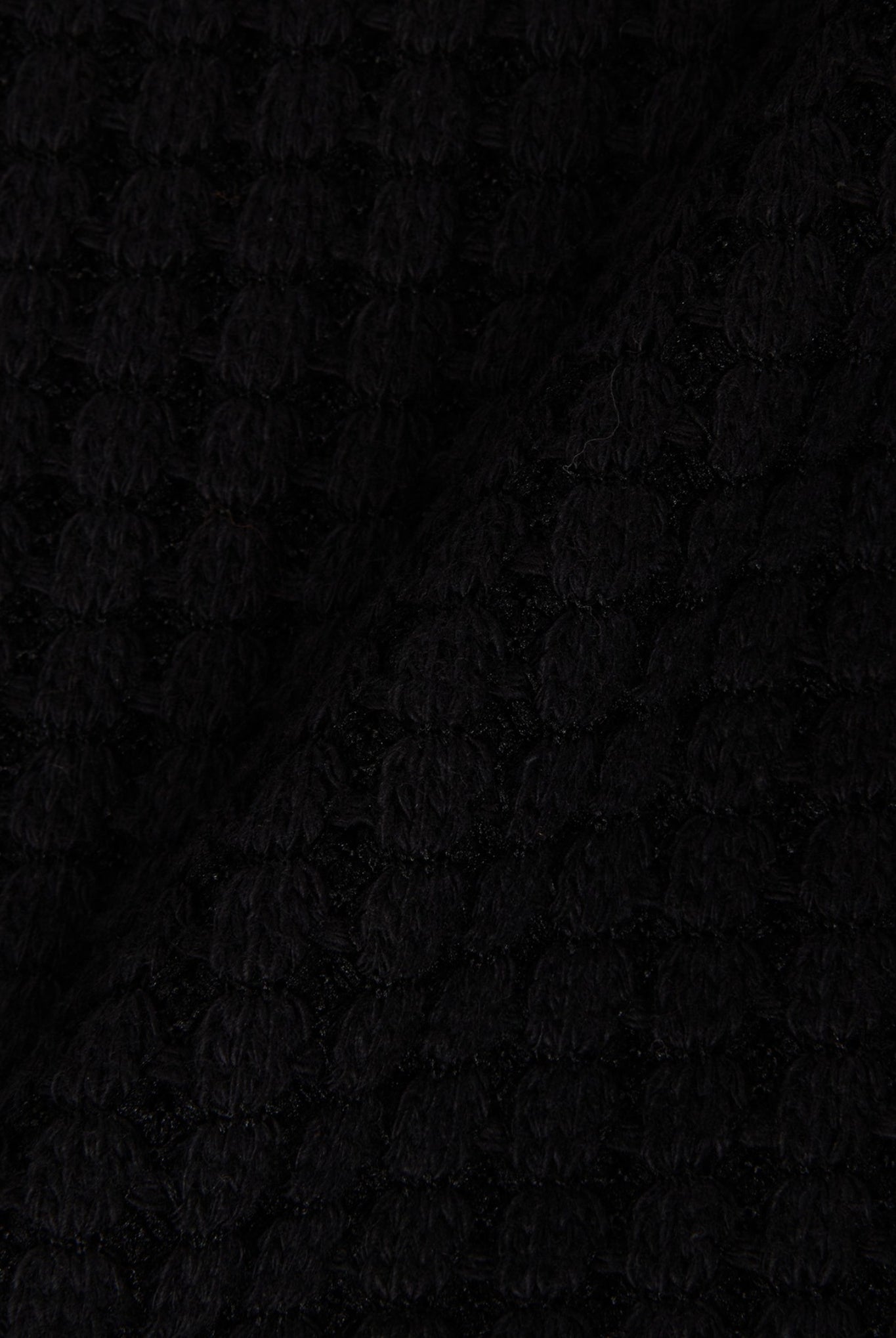 BIG WAFFLE FLARE PANTS LSEA24A5559-S ロングパンツ フレアパンツ 速乾 軽量 伸縮性 セットアップ 日本製 / BLACK