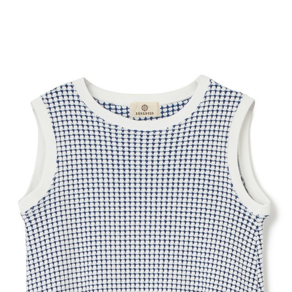 BIG WAFFLE ONE PIECE LSEA24S8590-E ワンピース / ROYAL