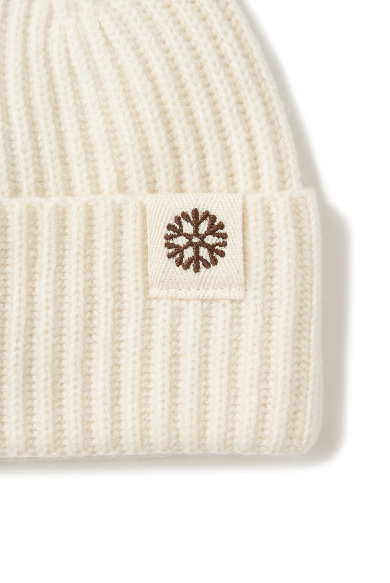 WOOL CASHMERE CAP MSEA24A0286-U ニットキャップ ビーニー カシミア ユニセックス / BEIGE