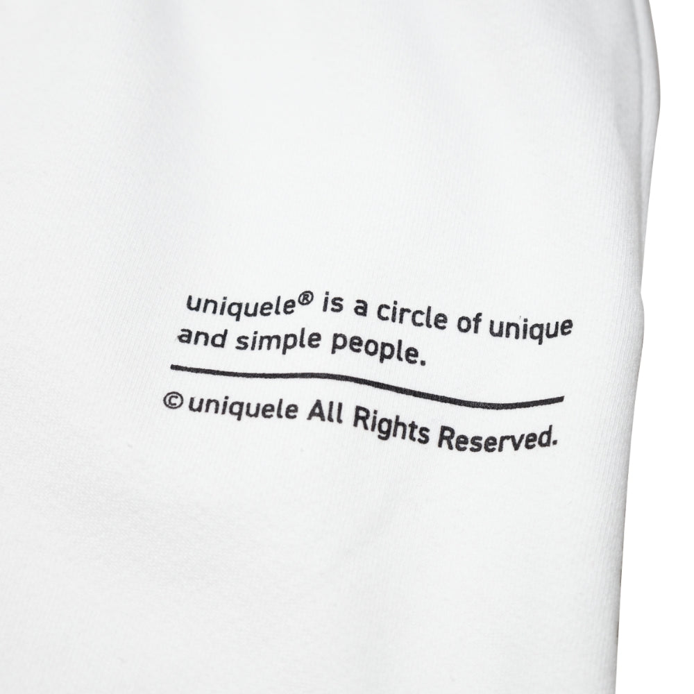uniquele HEAVY FLEECE SWEAT SHORT スウェット ショートパンツ ショーツ SP2001 WHITE ホワイト