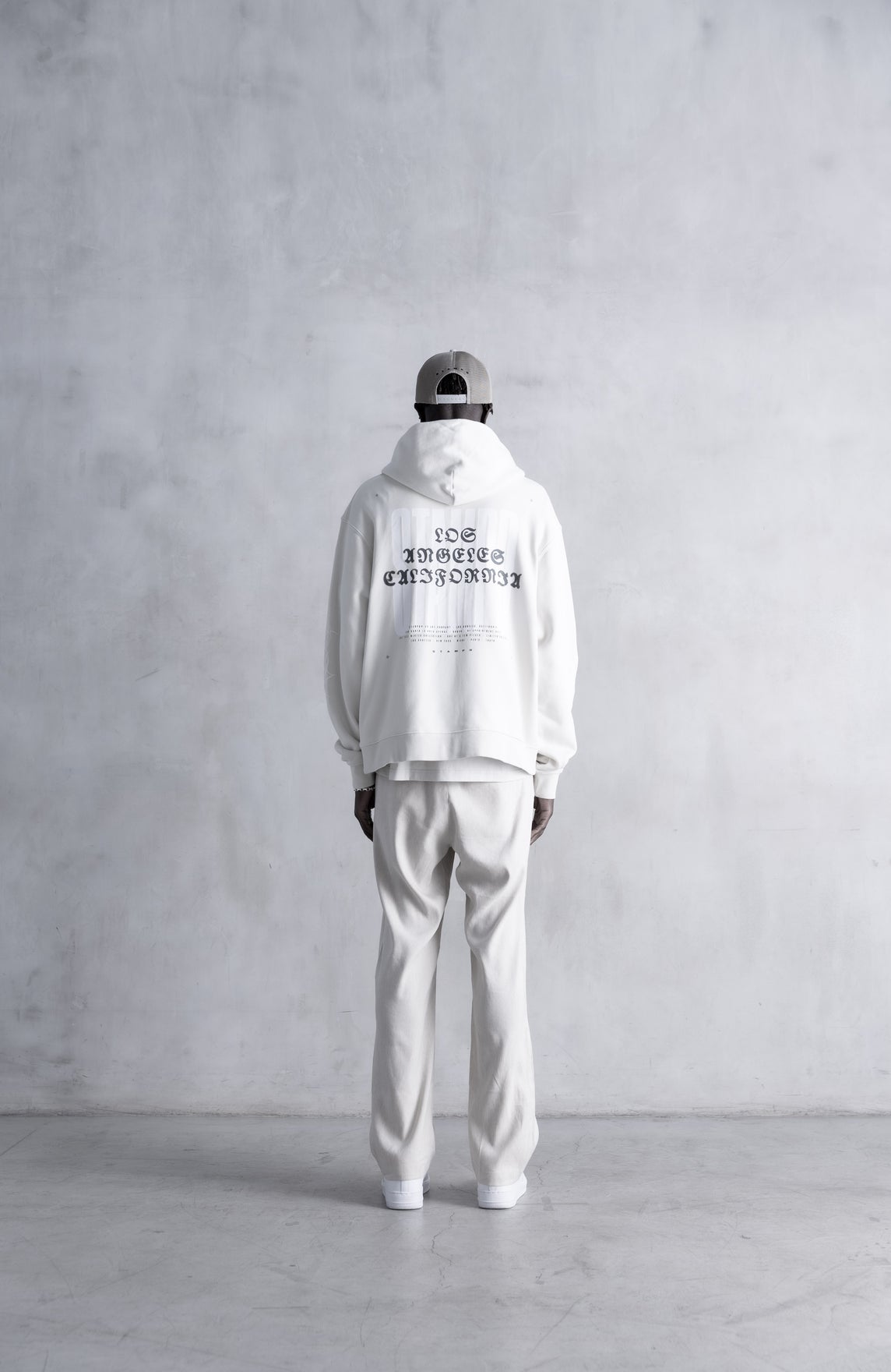 Neo Tribal Core Hoodie - Garment Dyed SLA-M3511HD フーディー / Dust White