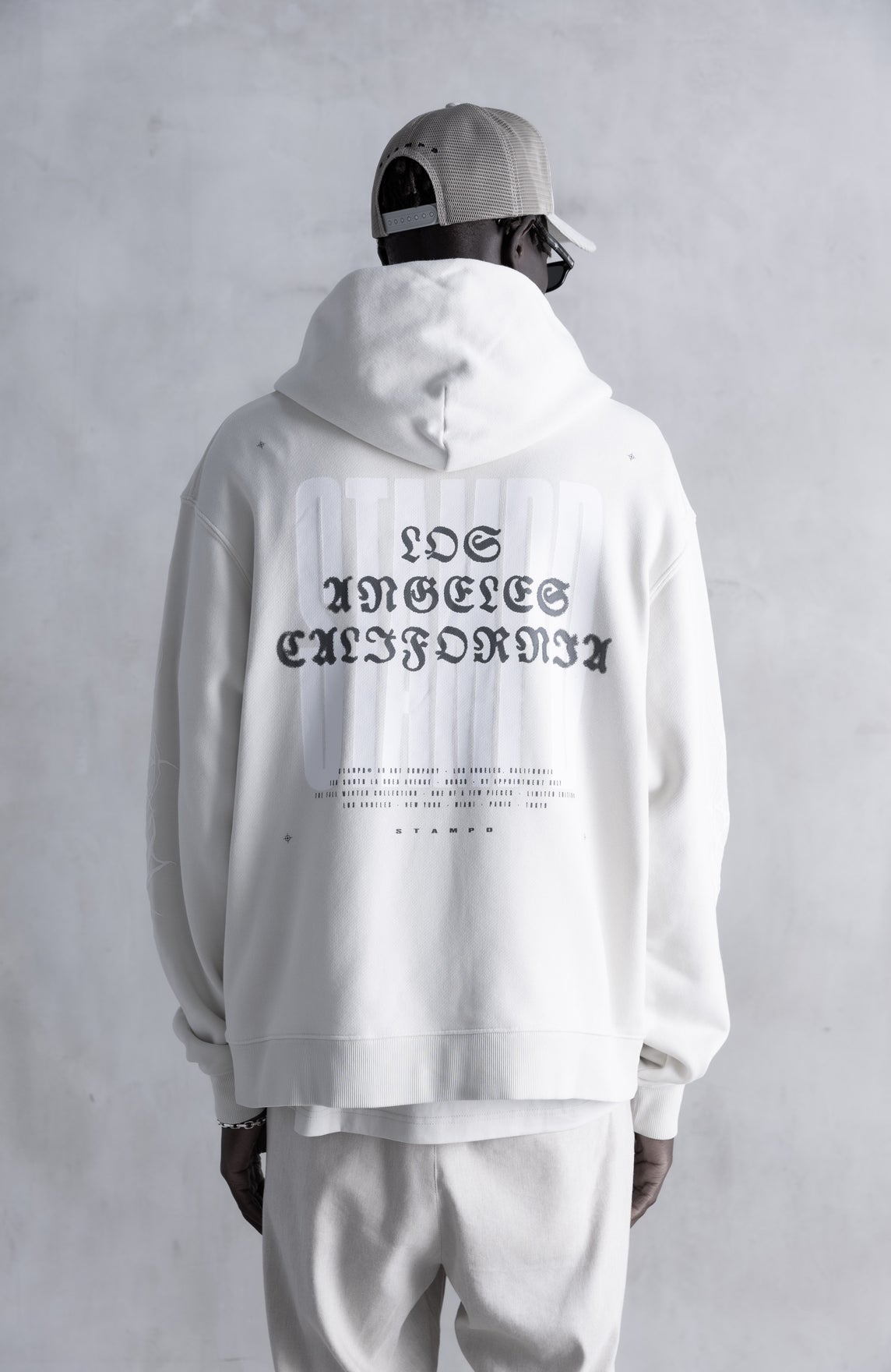 Neo Tribal Core Hoodie - Garment Dyed SLA-M3511HD フーディー / Dust White