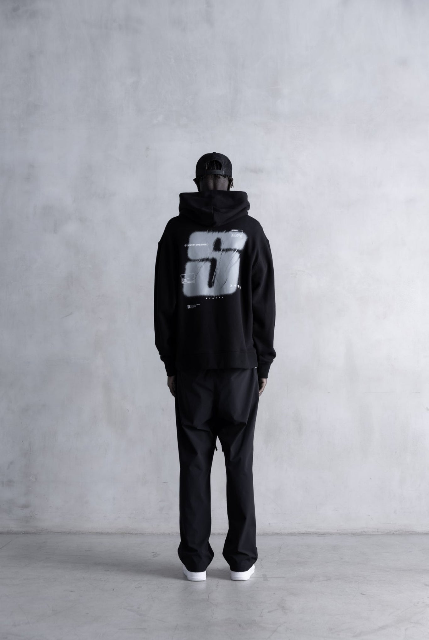 F24 Transit Core Hoodie SLA-M3540HD フーディー 中厚手 なめらか 吸湿 吸水 / Black