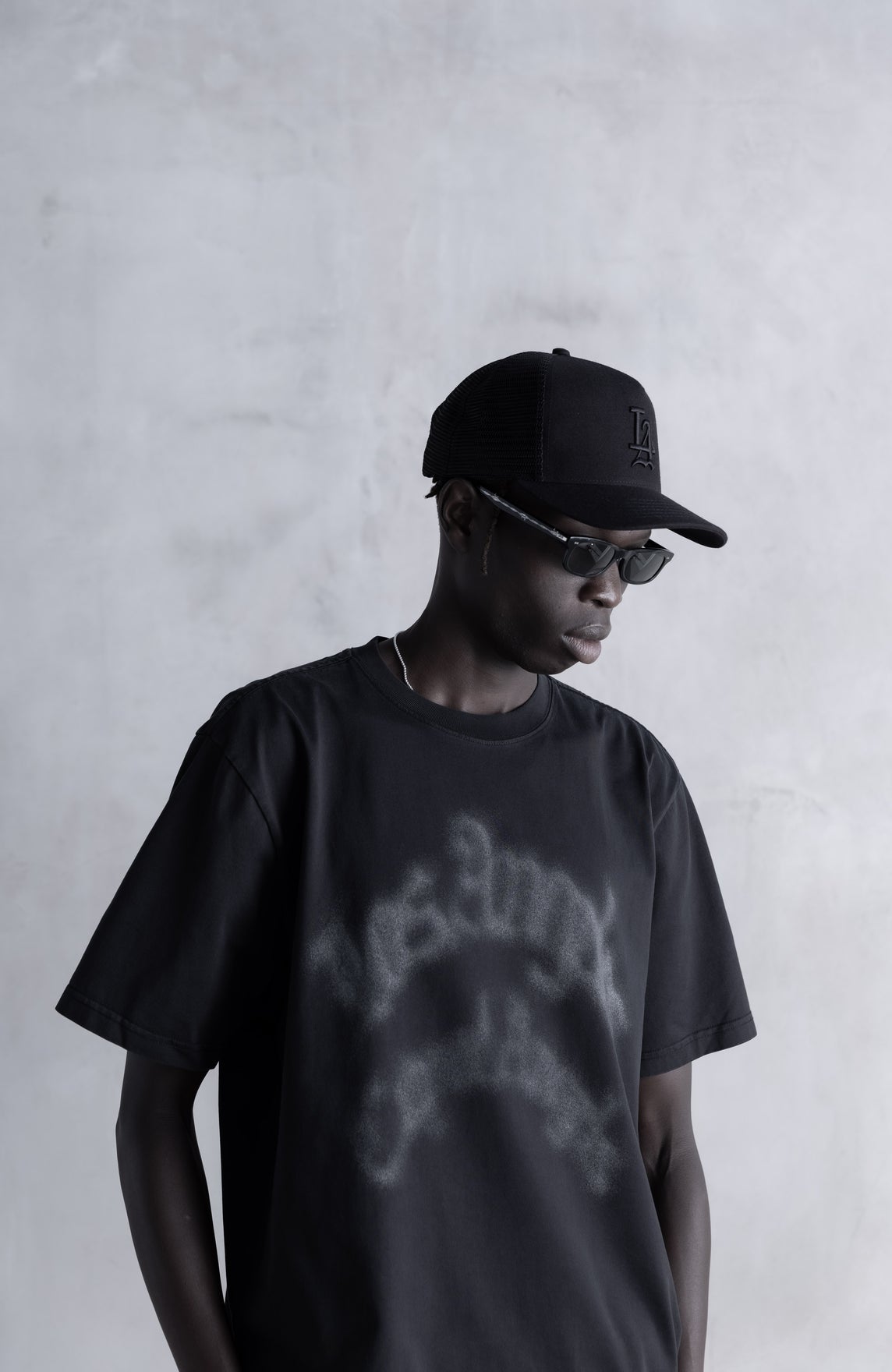 LA California Relaxed Tee SLA-M3561TE Tシャツ / BLACK
