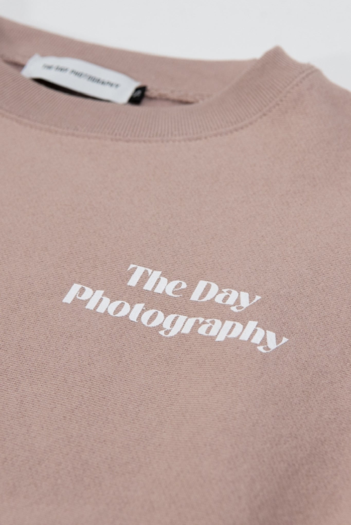 LOGO CREW SWEAT TDP24-SS-03-CS スウェット 厚手 裏起毛 / SMOKY PINK