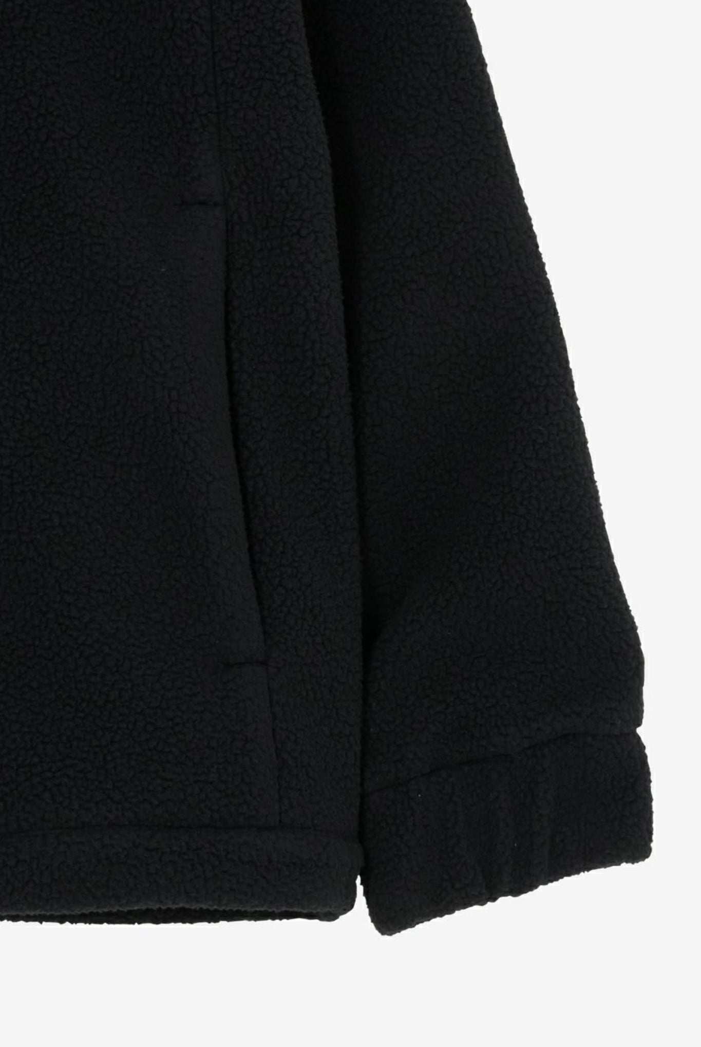 VW FULL ZIP BLOUSON T042420016 フーディー ハーフジップ ストレッチ 保温 透湿 裏起毛 / L.GREYxBK