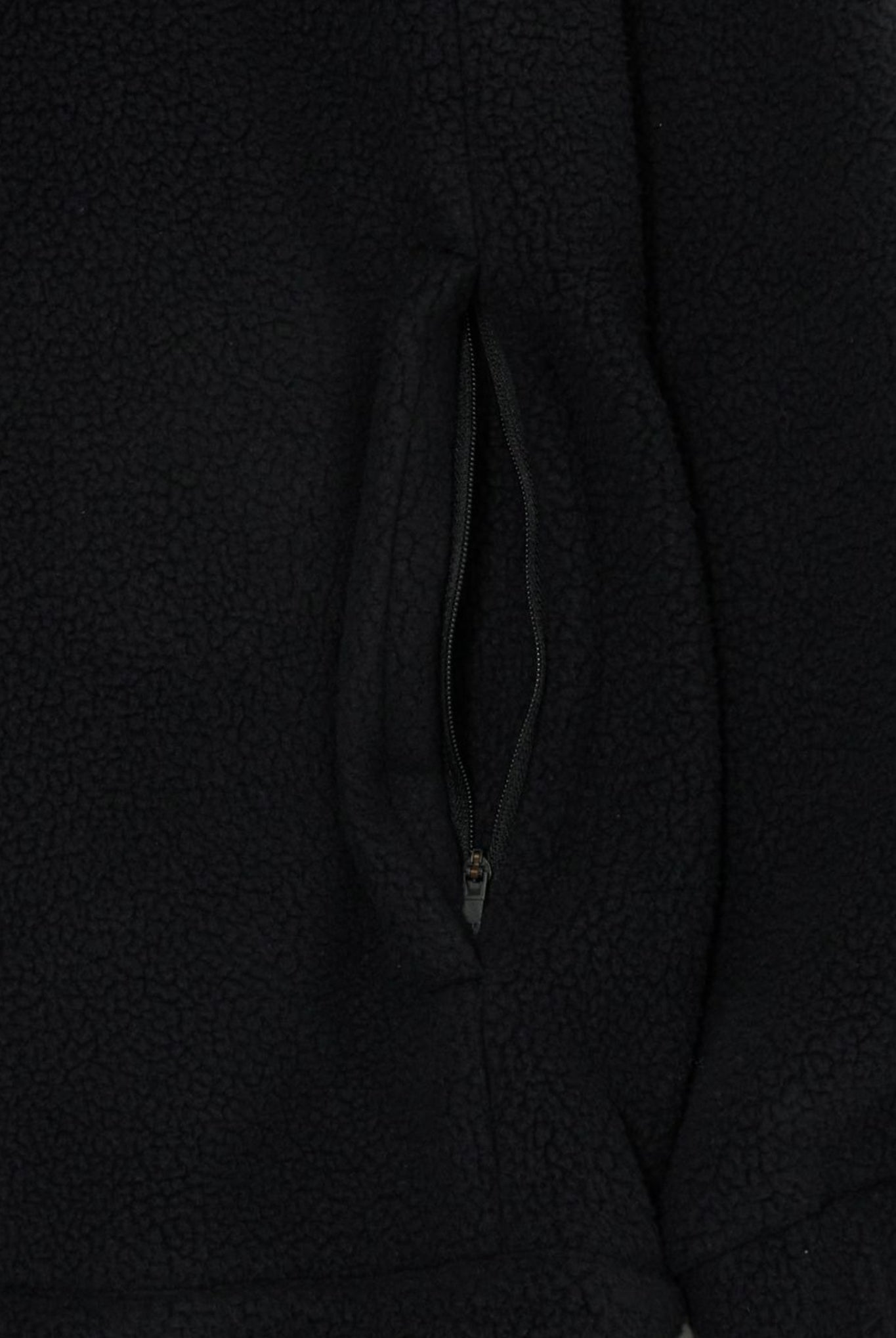 VW FULL ZIP BLOUSON T042420016 フーディー ハーフジップ ストレッチ 保温 透湿 裏起毛 / L.GREYxBK