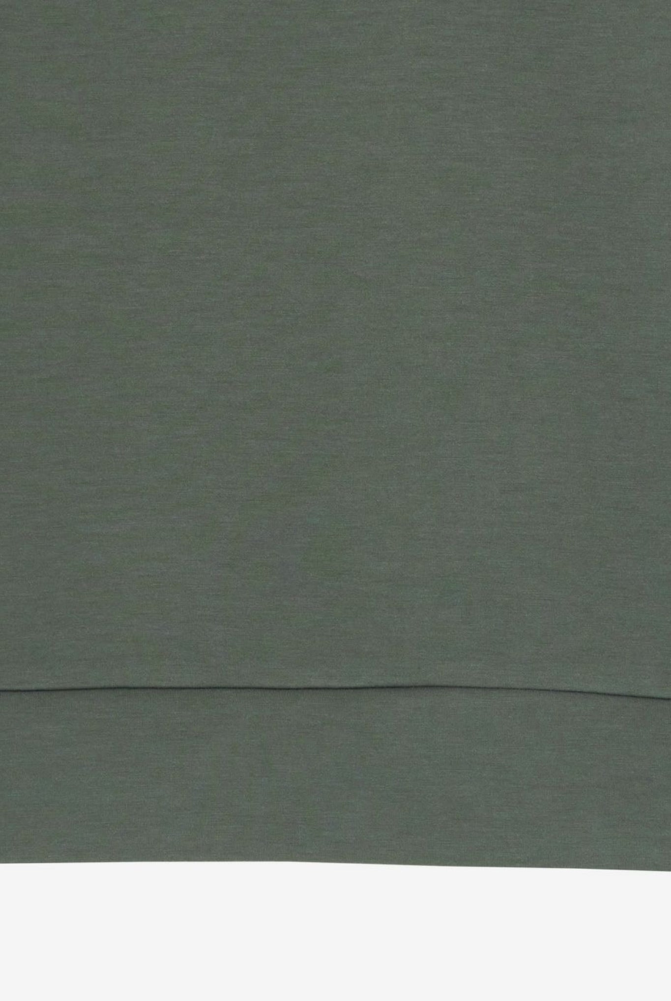 CARDBOARD MATERIAL CREW T102420021 スウェット ストレッチ ダンボールニット 軽量 ユニセックス / GREEN