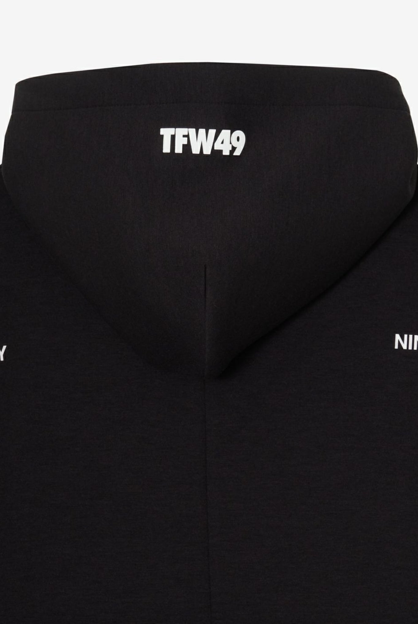 CARDBOARD MATERIAL HOODIE T102420020 フーディー ストレッチ ダンボールニット 軽量 ユニセックス / BLACK