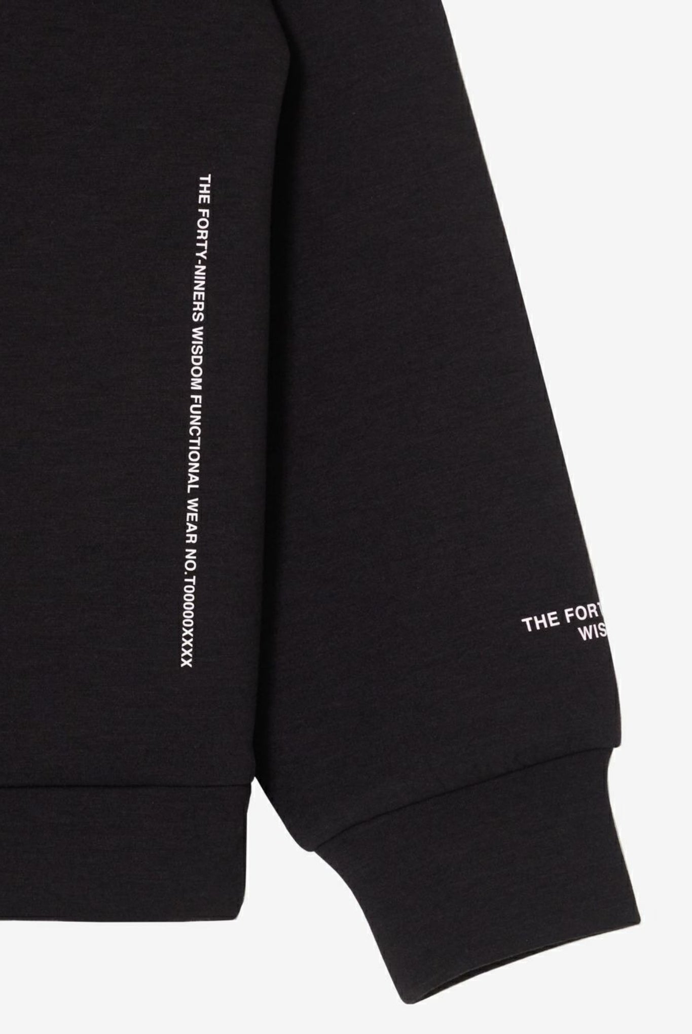 CARDBOARD MATERIAL HOODIE T102420020 フーディー ストレッチ ダンボールニット 軽量 ユニセックス / BLACK