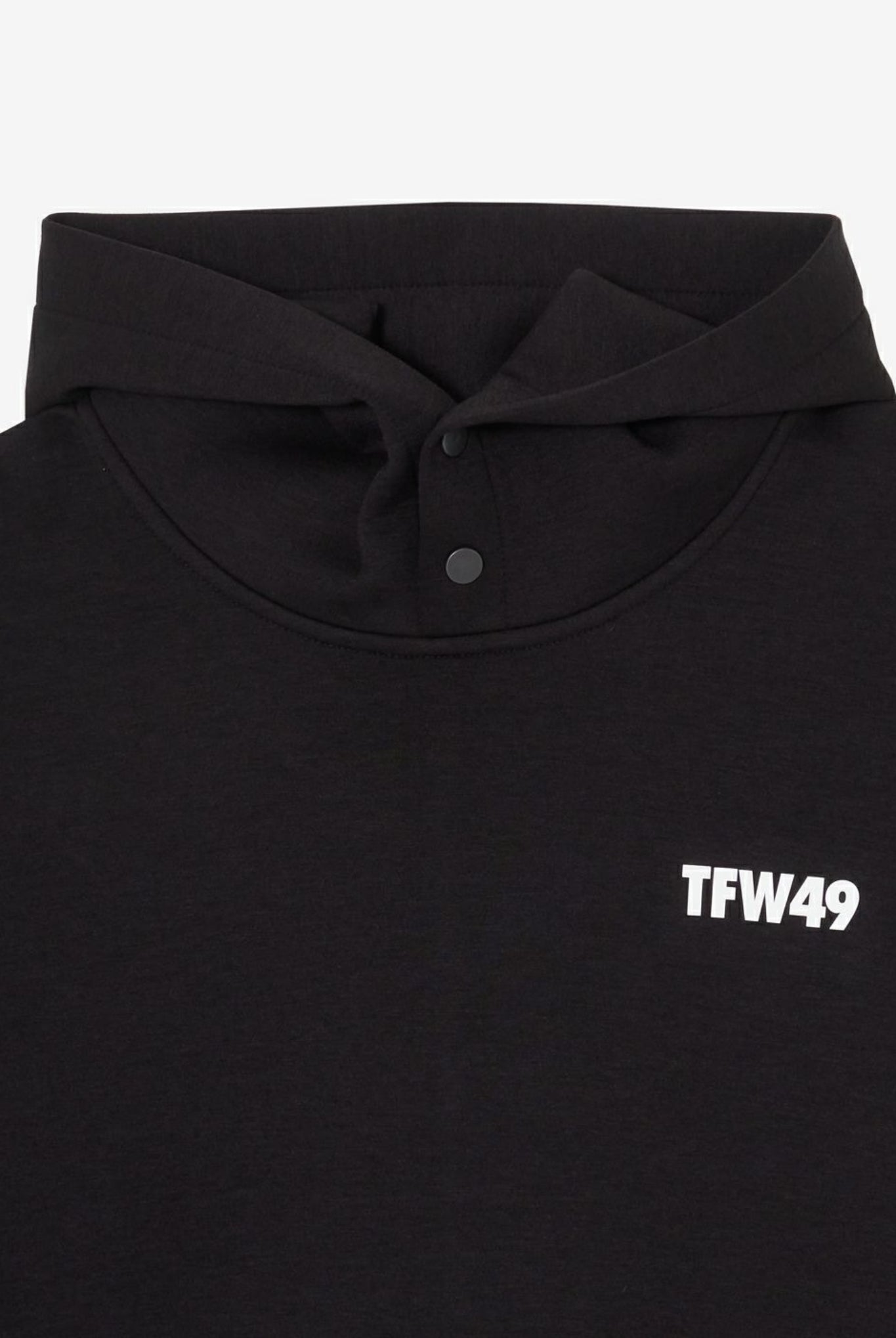 CARDBOARD MATERIAL HOODIE T102420020 フーディー ストレッチ ダンボールニット 軽量 ユニセックス / BLACK