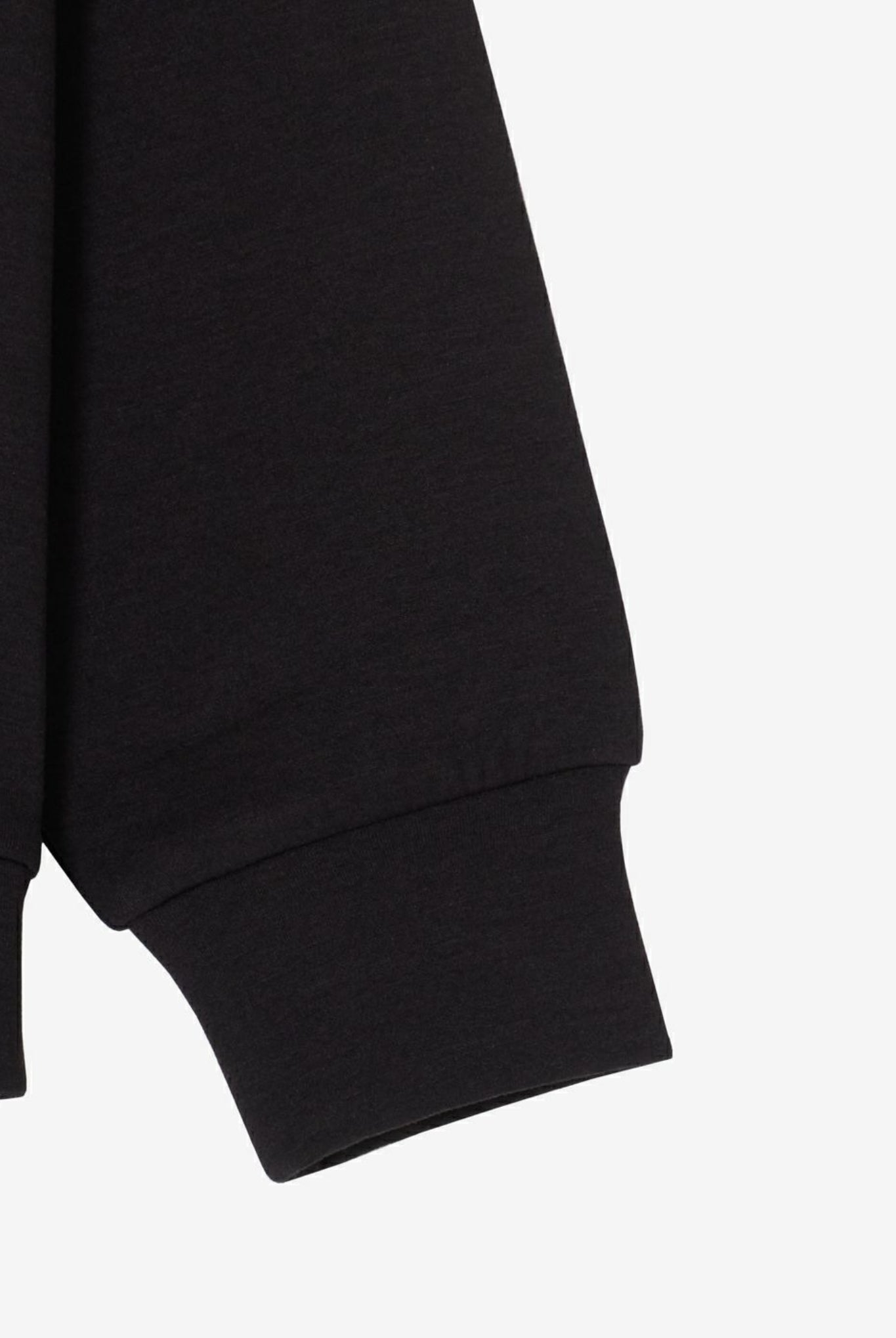 CARDBOARD MATERIAL HOODIE T102420020 フーディー ストレッチ ダンボールニット 軽量 ユニセックス / BLACK