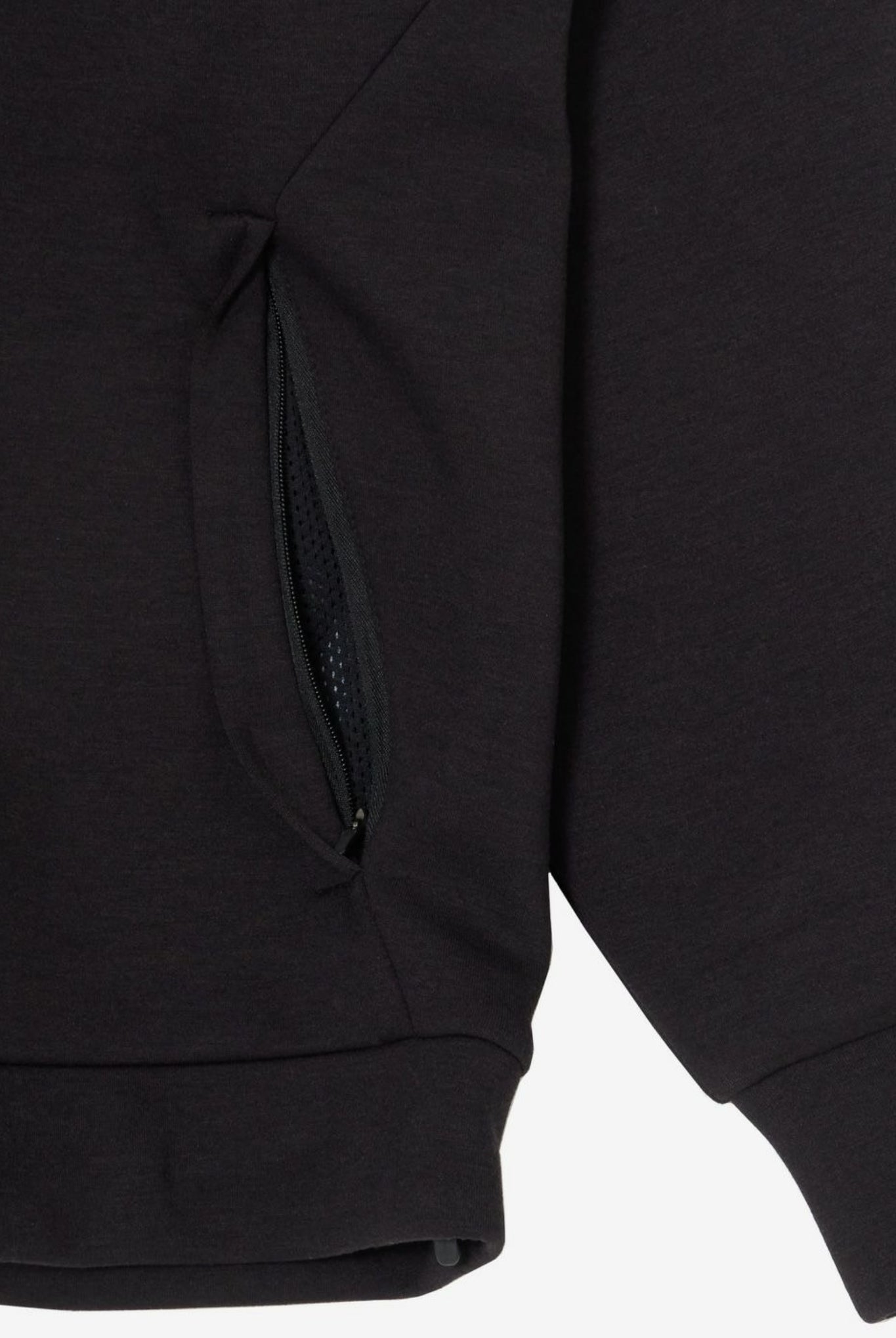CARDBOARD MATERIAL HOODIE T102420020 フーディー ストレッチ ダンボールニット 軽量 ユニセックス / BLACK