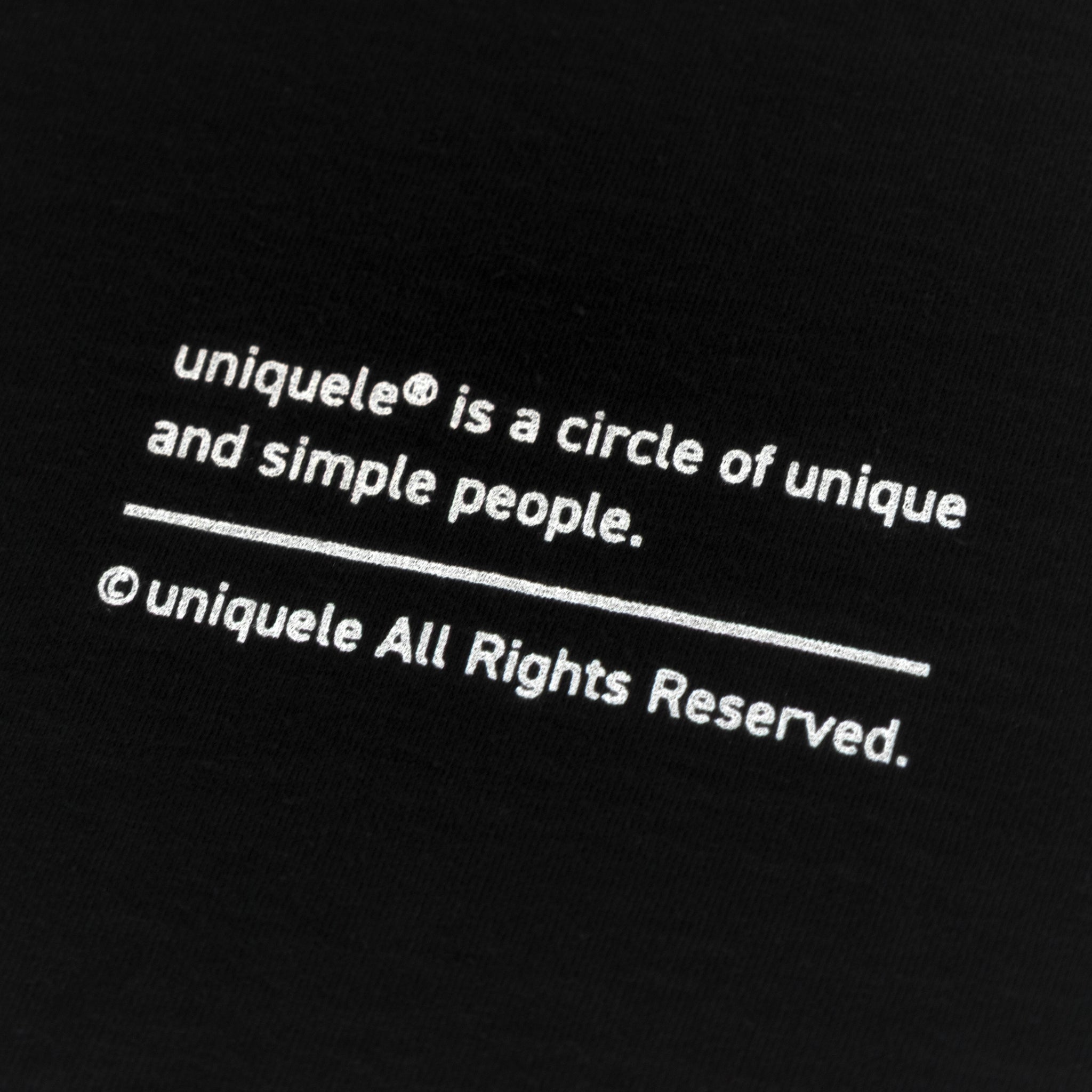 uniquele HEAVY FLEECE HOODIE スウェット フーディ FD2001 BLACK ブラック