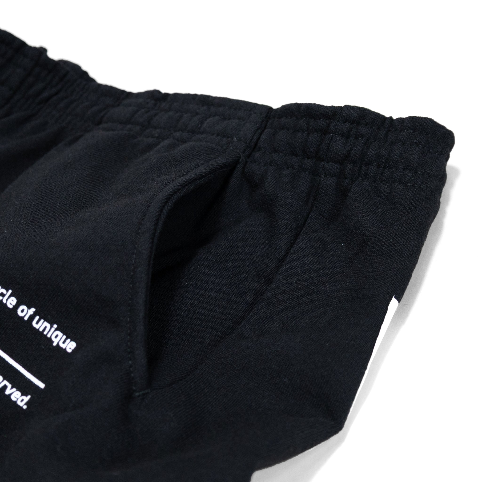 uniquele HEAVY FLEECE SWEATPANTS スウェット ロングパンツ LP2001 BLACK ブラック