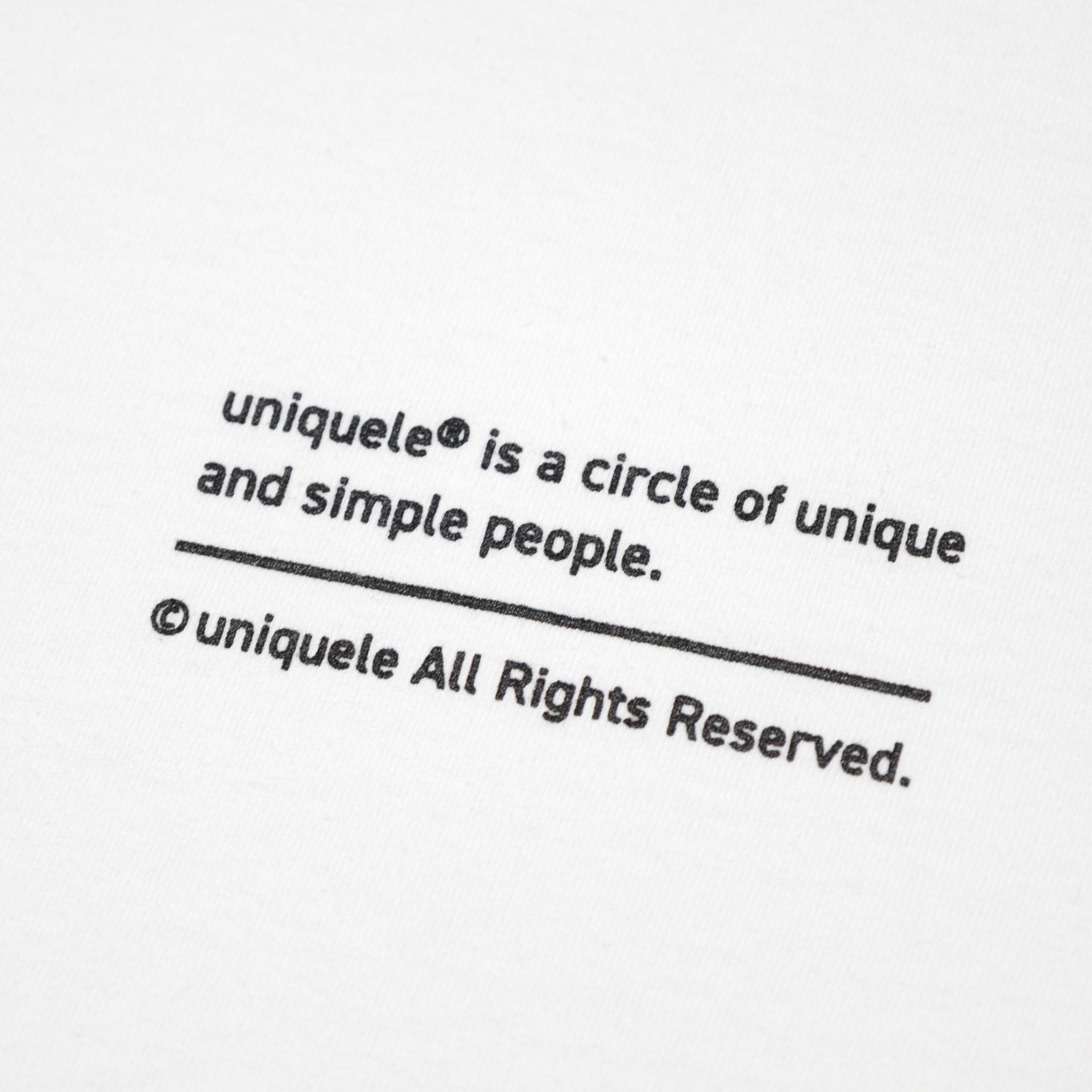 uniquele LONG SLEEVE CREW NECK T-SHIRT ロングスリーブ クルーネック ロンT LS2001 WHITE ホワイト