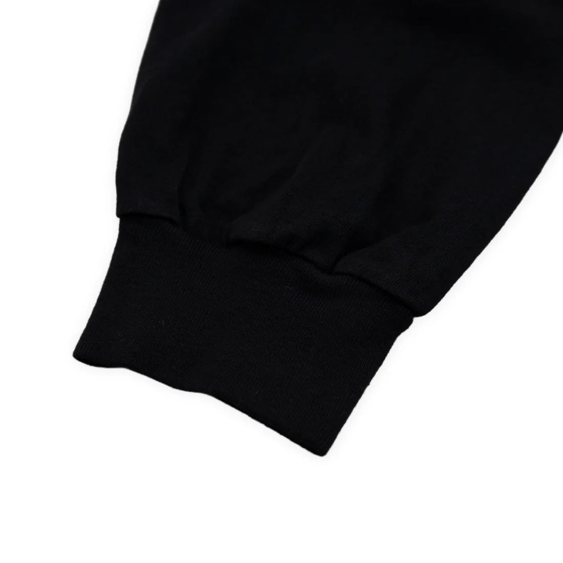 uniquele LONG SLEEVE CREW NECK T-SHIRT LS2003 BLACK / WHITE