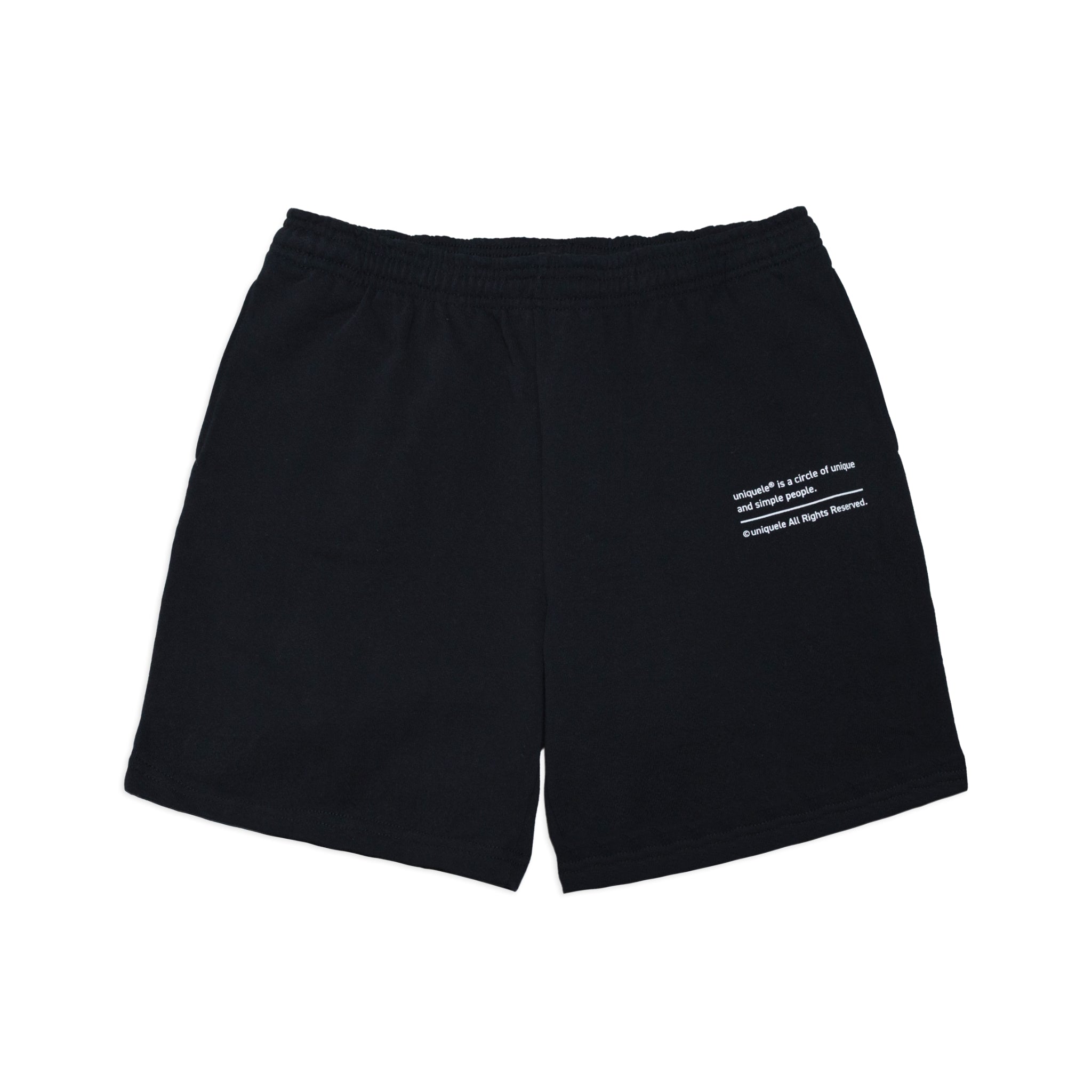 uniquele HEAVY FLEECE SWEAT SHORT スウェット ショートパンツ ショーツ SP2001 BLACK ブラック