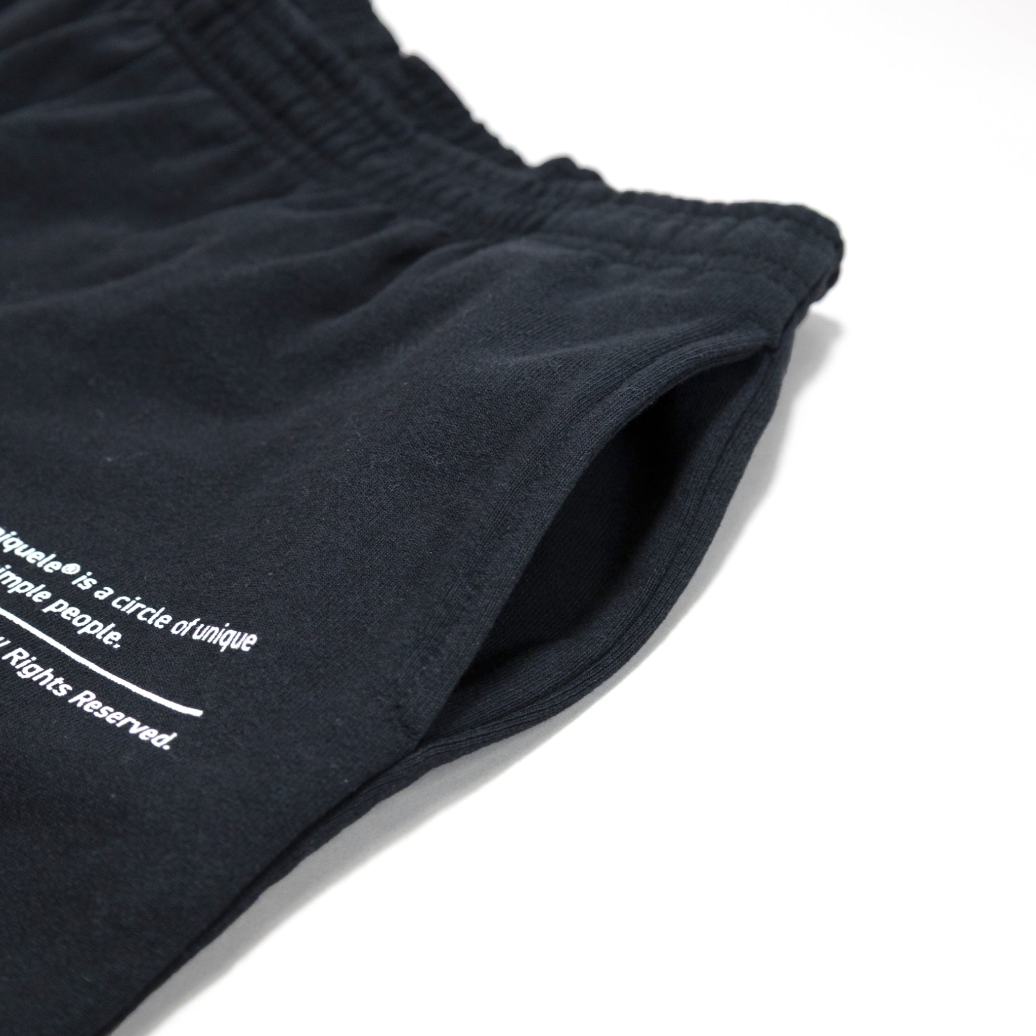 uniquele HEAVY FLEECE SWEAT SHORT スウェット ショートパンツ ショーツ SP2001 BLACK ブラック