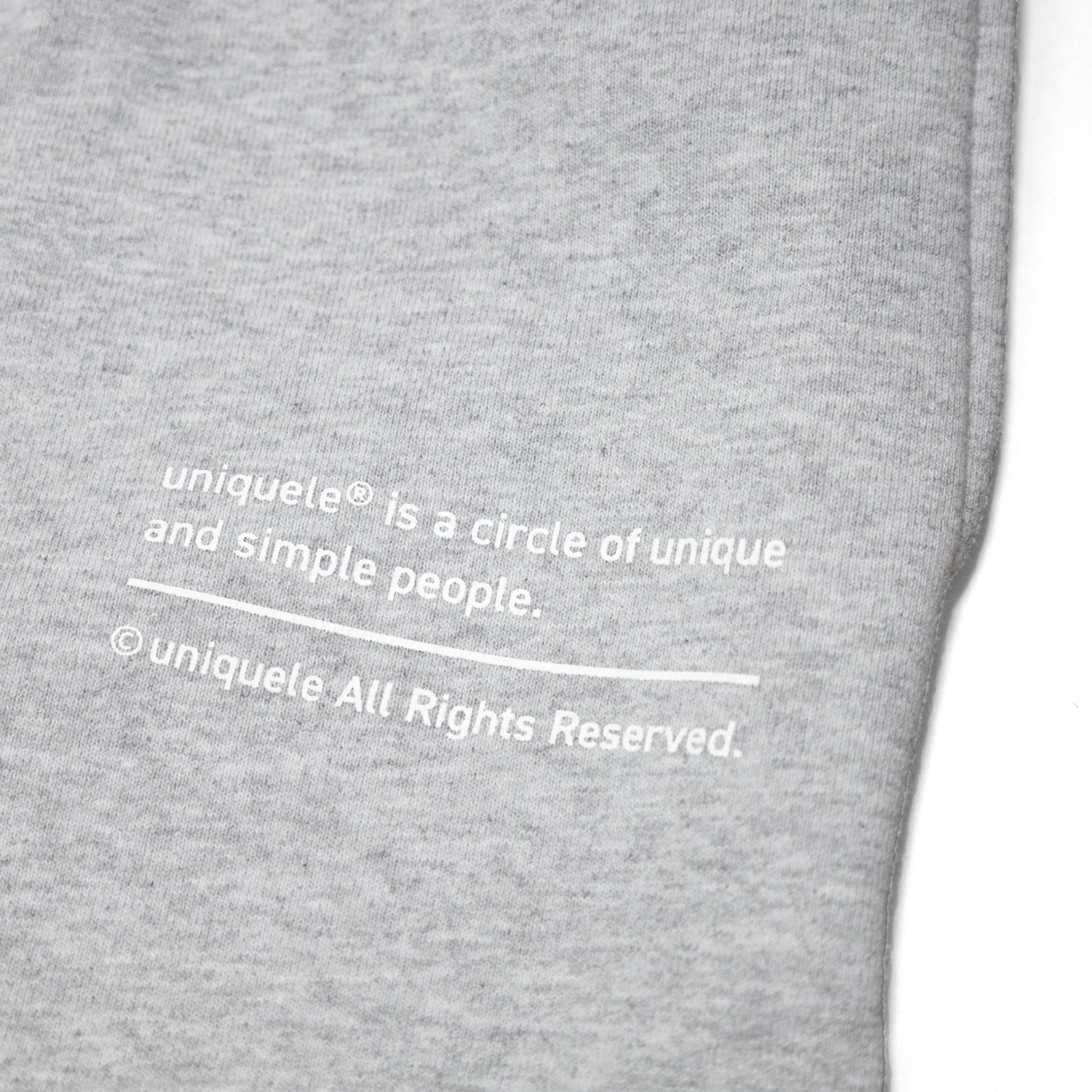 uniquele HEAVY FLEECE SWEAT SHORT スウェット ショートパンツ ショーツ SP2001 ASH GREY アッシュグレー