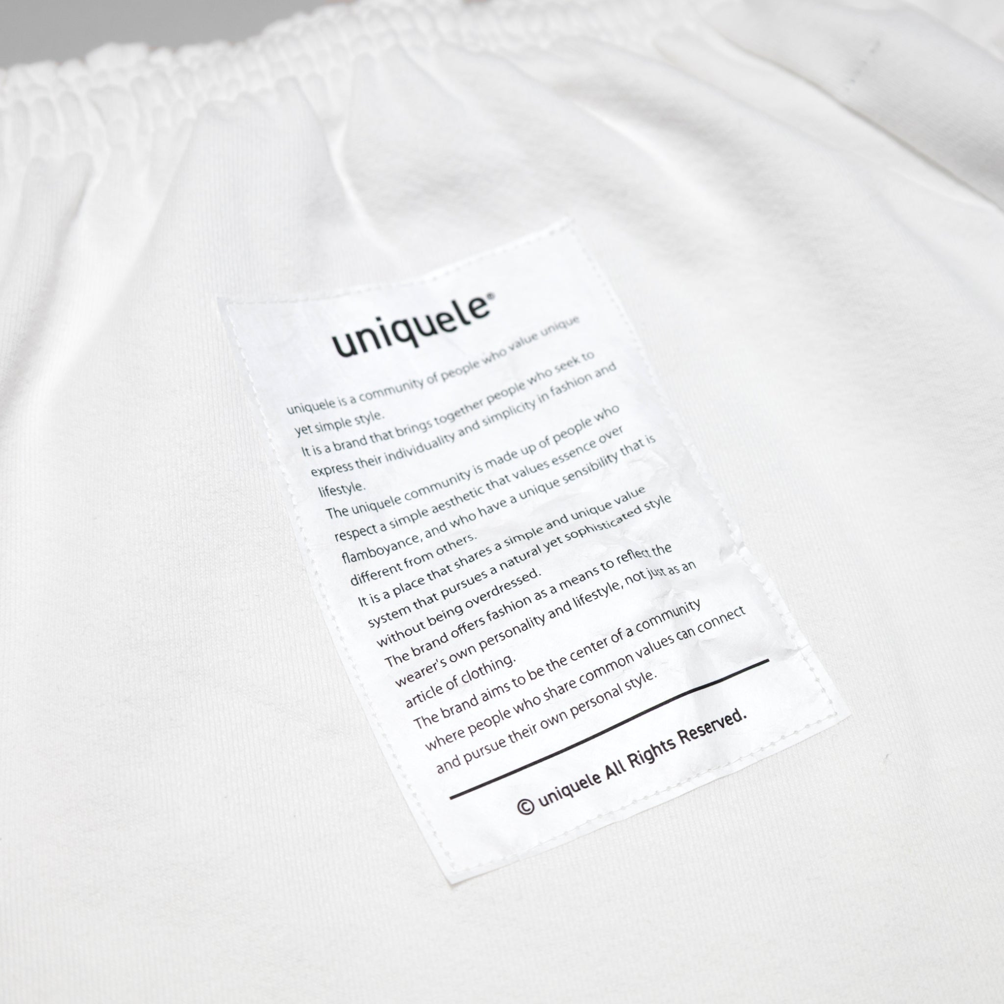 uniquele HEAVY FLEECE SWEAT SHORT スウェット ショートパンツ ショーツ SP2001 WHITE ホワイト