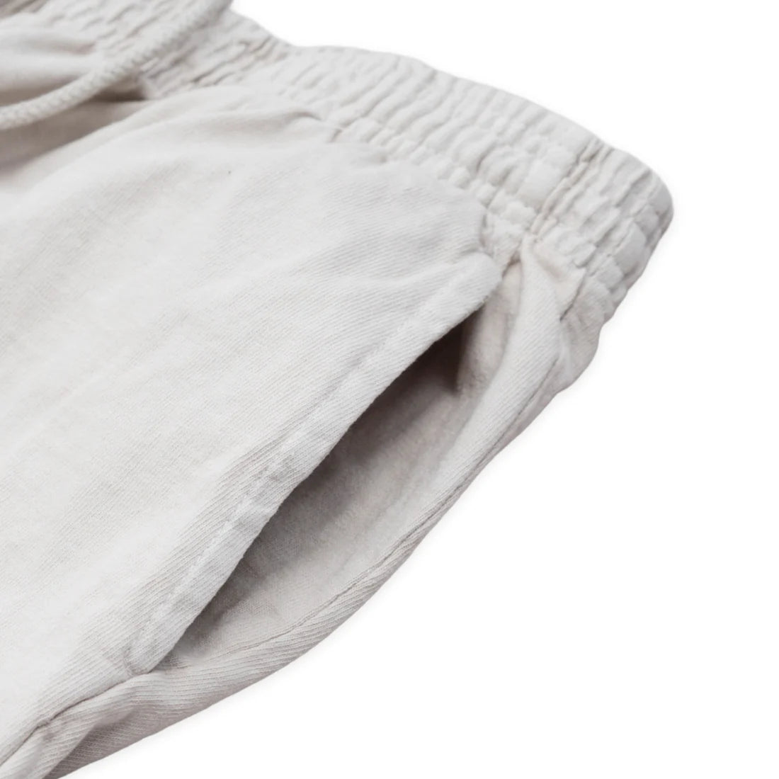 uniquele HEAVY JERSEY SWEAT SHORT SP2002 CEMENT