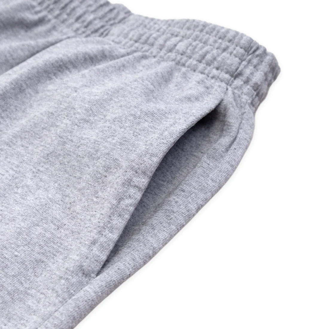 uniquele HEAVY JERSEY SWEAT SHORT SP2003 GREY / WHITE