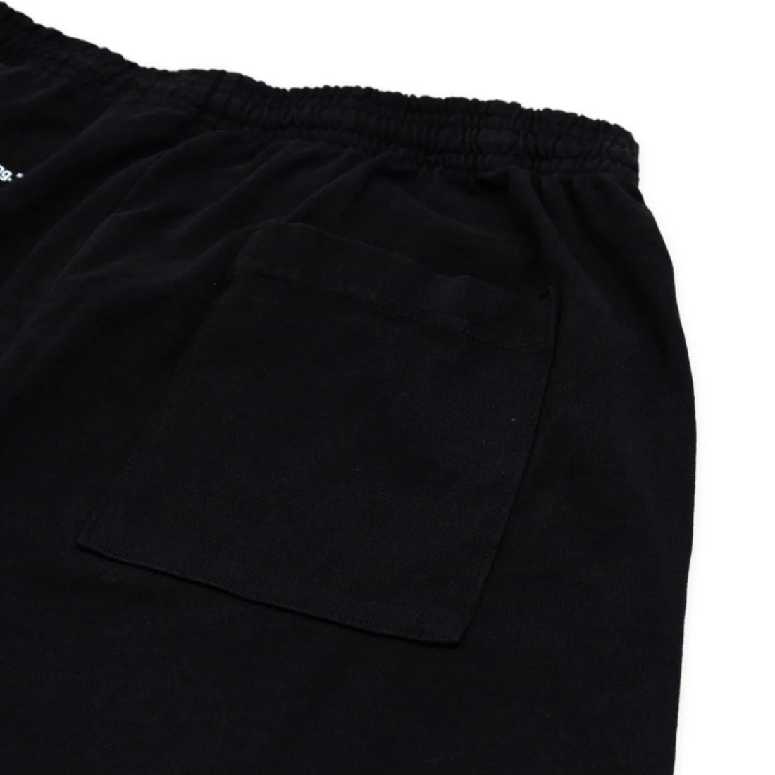 uniquele HEAVY JERSEY SWEAT SHORT SP2003 BLACK / WHITE