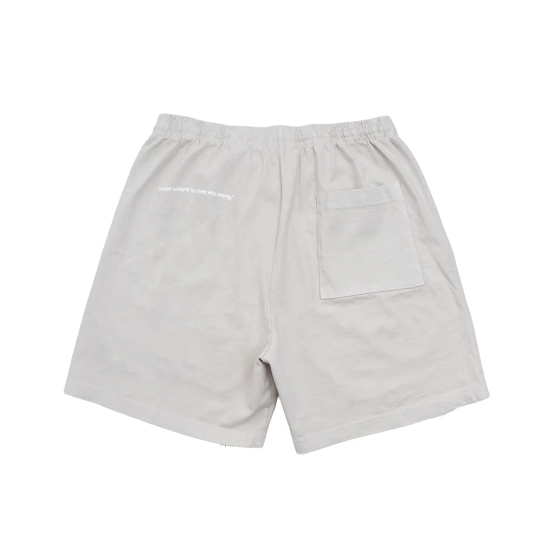uniquele HEAVY JERSEY SWEAT SHORT SP2003 BEIGE
