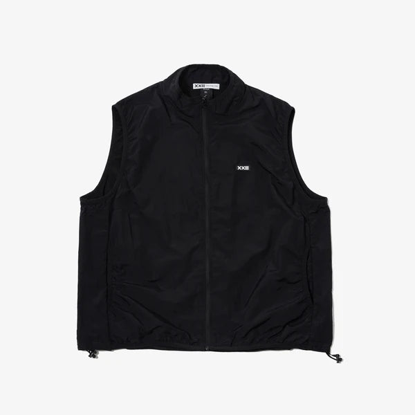 XXIII セヴァントゥア ICON NYLON LIGHT WEIGHT PACKABLE VEST BLK