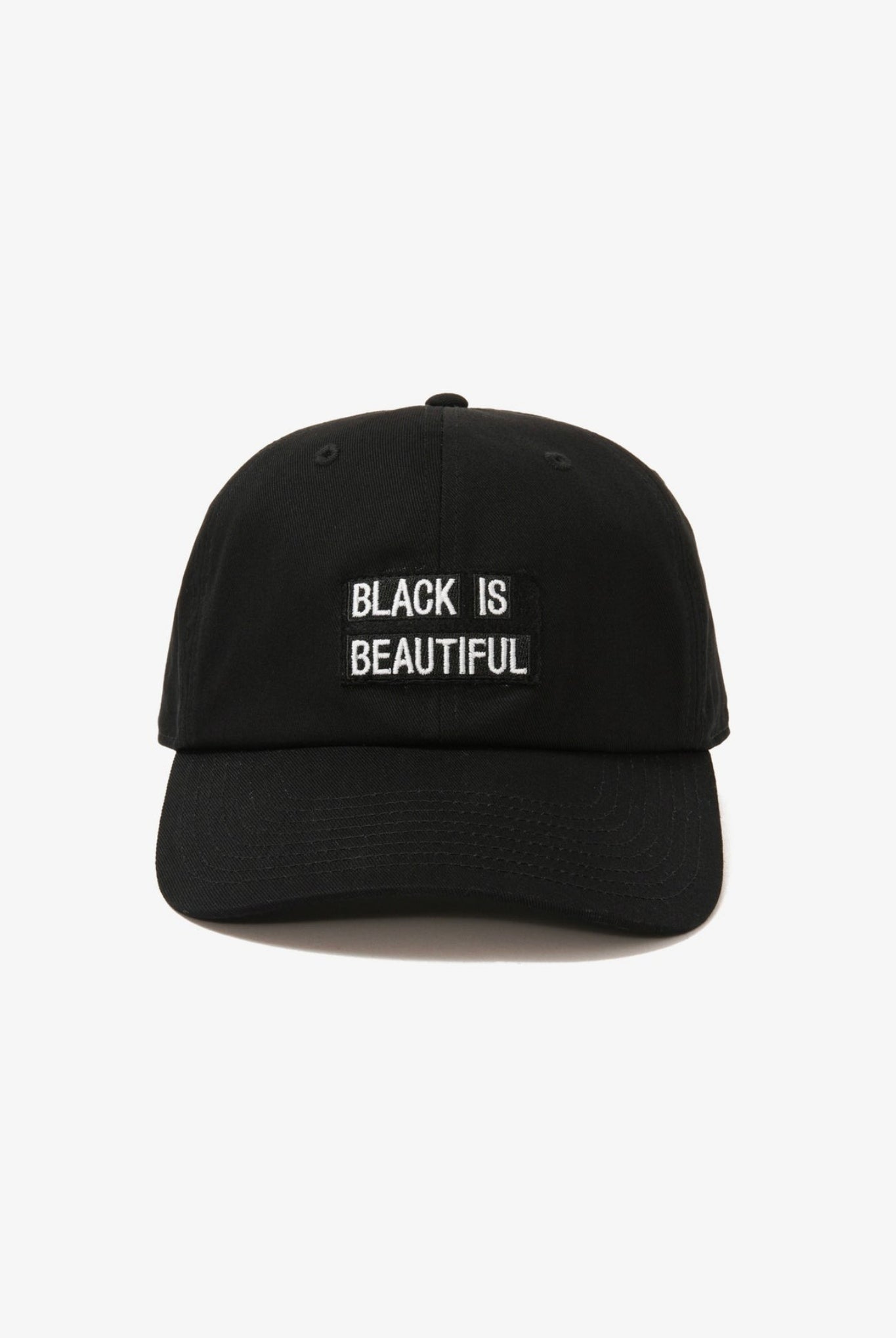 BOX LOGO DAD CAP B084 キャップ コットン100% サイズ調整可 / BLACK