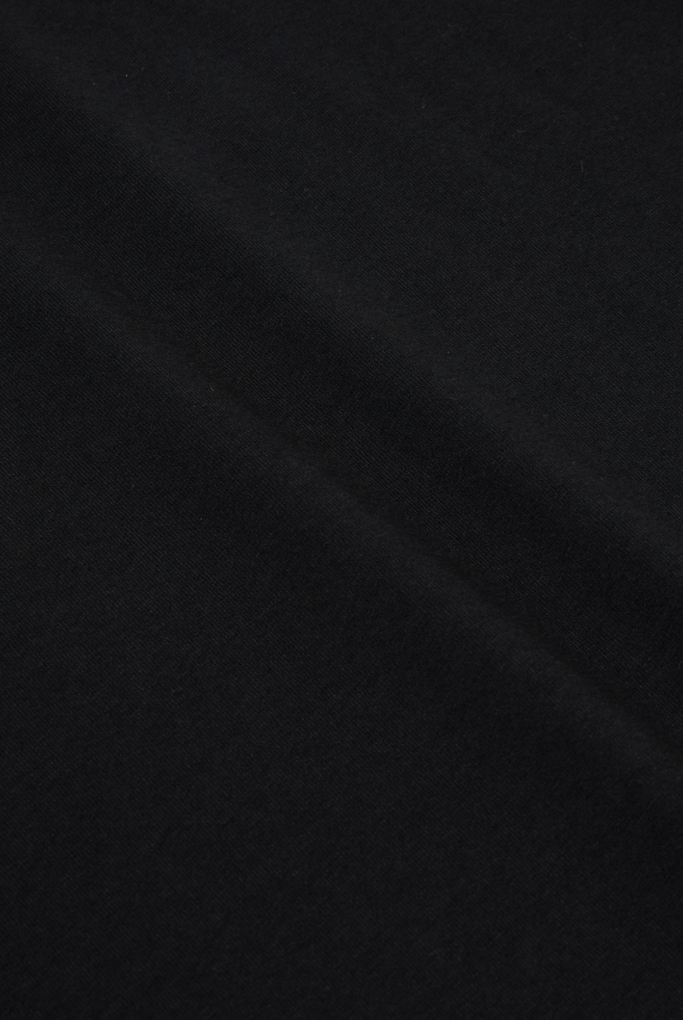 GARMENT DYE DROP SHOULDER B107 Tシャツ ショート丈 7.5オンス 厚手 オーバーサイズ / BLACK