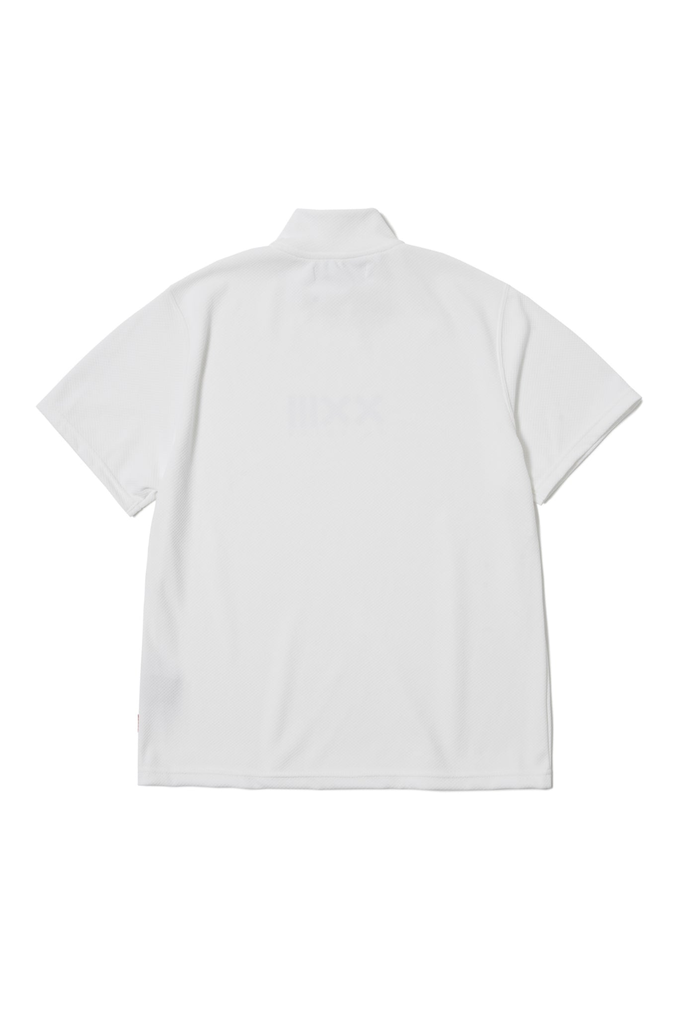 GOLF CLUB HIGH NECK S/S TEE G045 モックネック Tシャツ COOLMAX 吸湿 速乾 伸縮 透けにくい 日本製 / WHITE