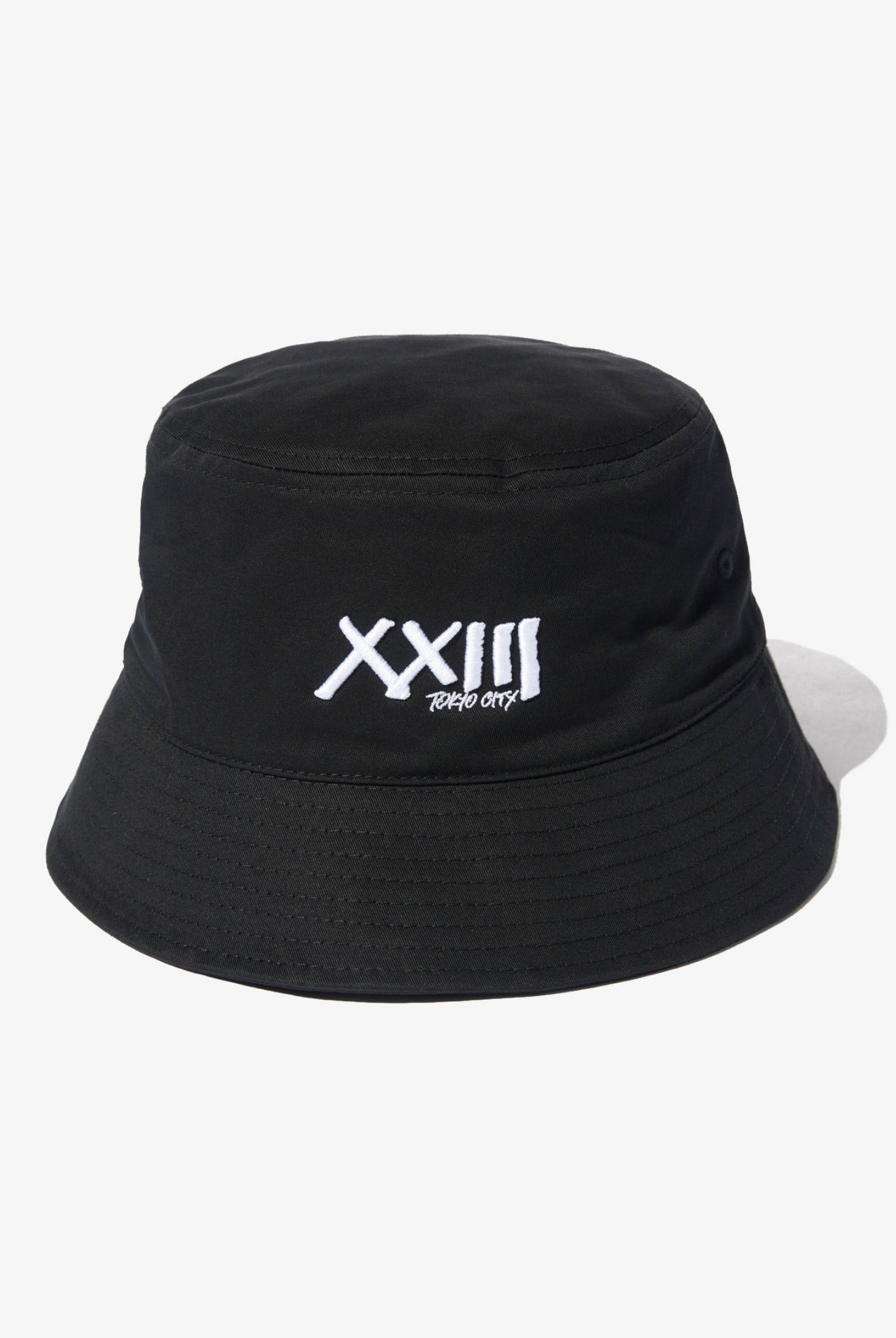 TOKYO CITY BUCKET HAT X094 バケットハット コットン 100% / BLACK