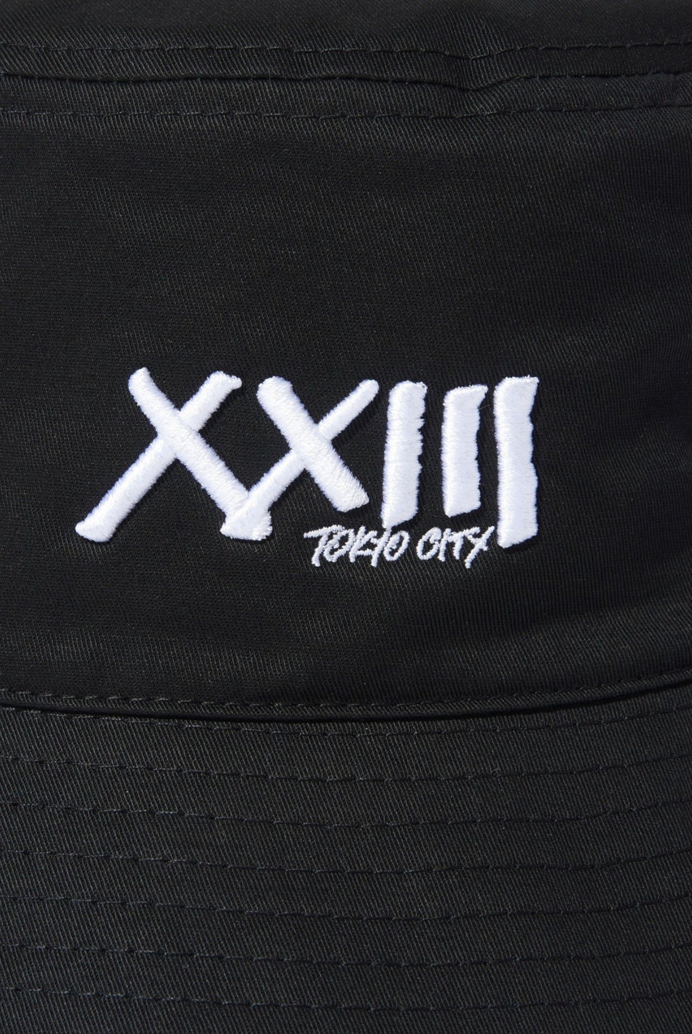 TOKYO CITY BUCKET HAT X094 バケットハット コットン 100% / BLACK
