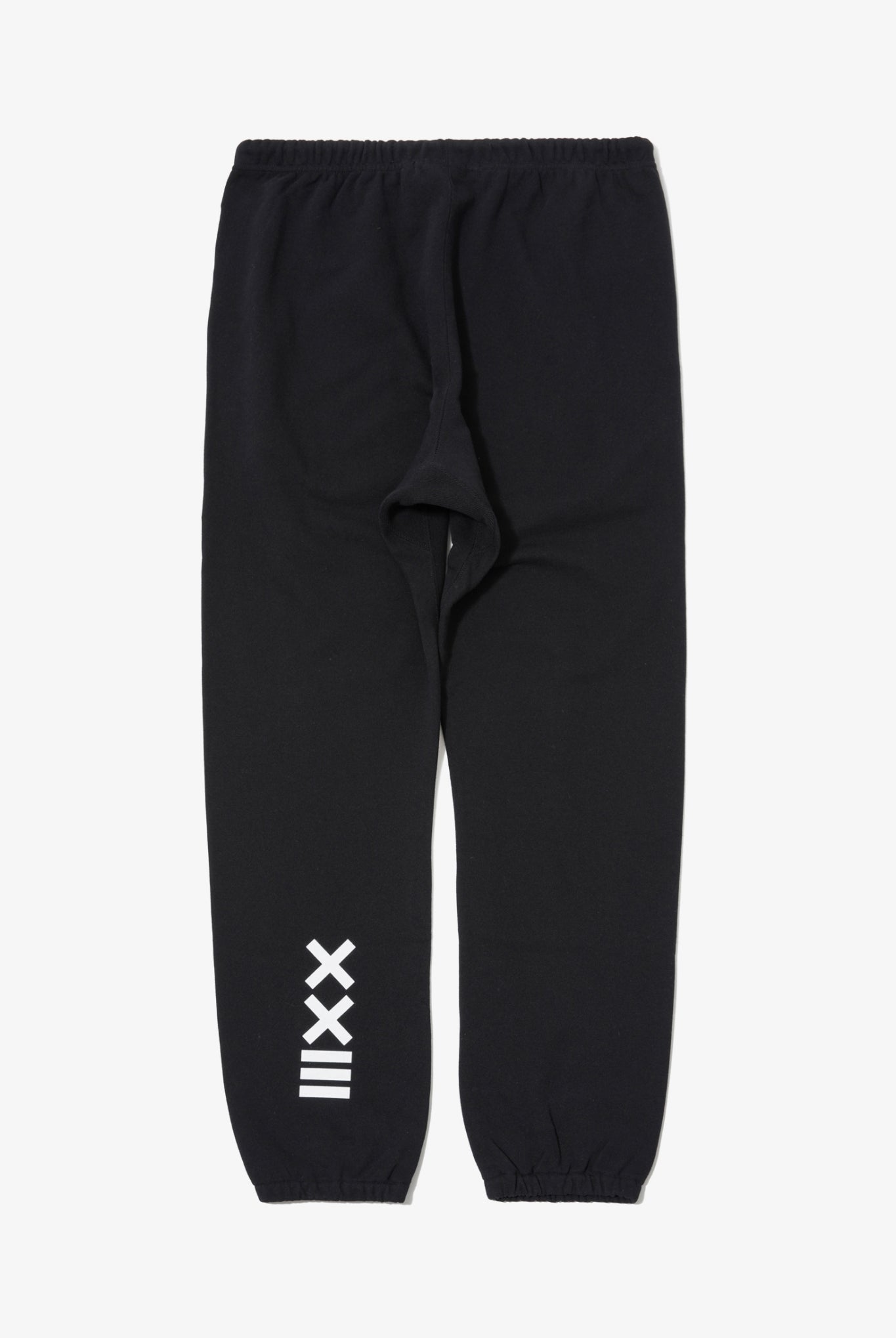ICON LOGO SWEAT PANTS X265 X266 スウェットパンツ コットン100% 裏毛 パイル 13oz セットアップ / BLACK