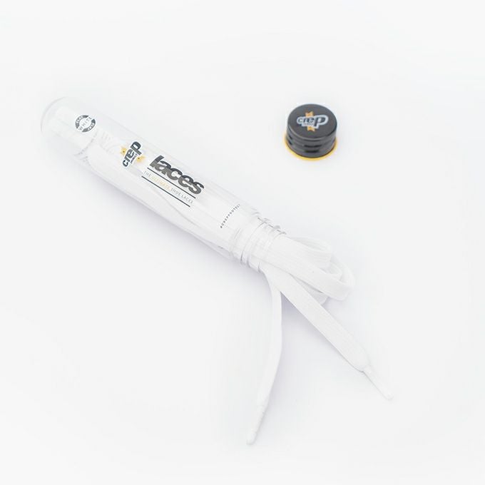 Crep Protect クレップ プロテクト 撥水シューレース フラット WHITE