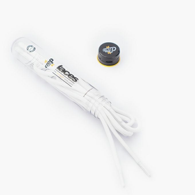 Crep Protect クレップ プロテクト 撥水シューレース ラウンド WHITE