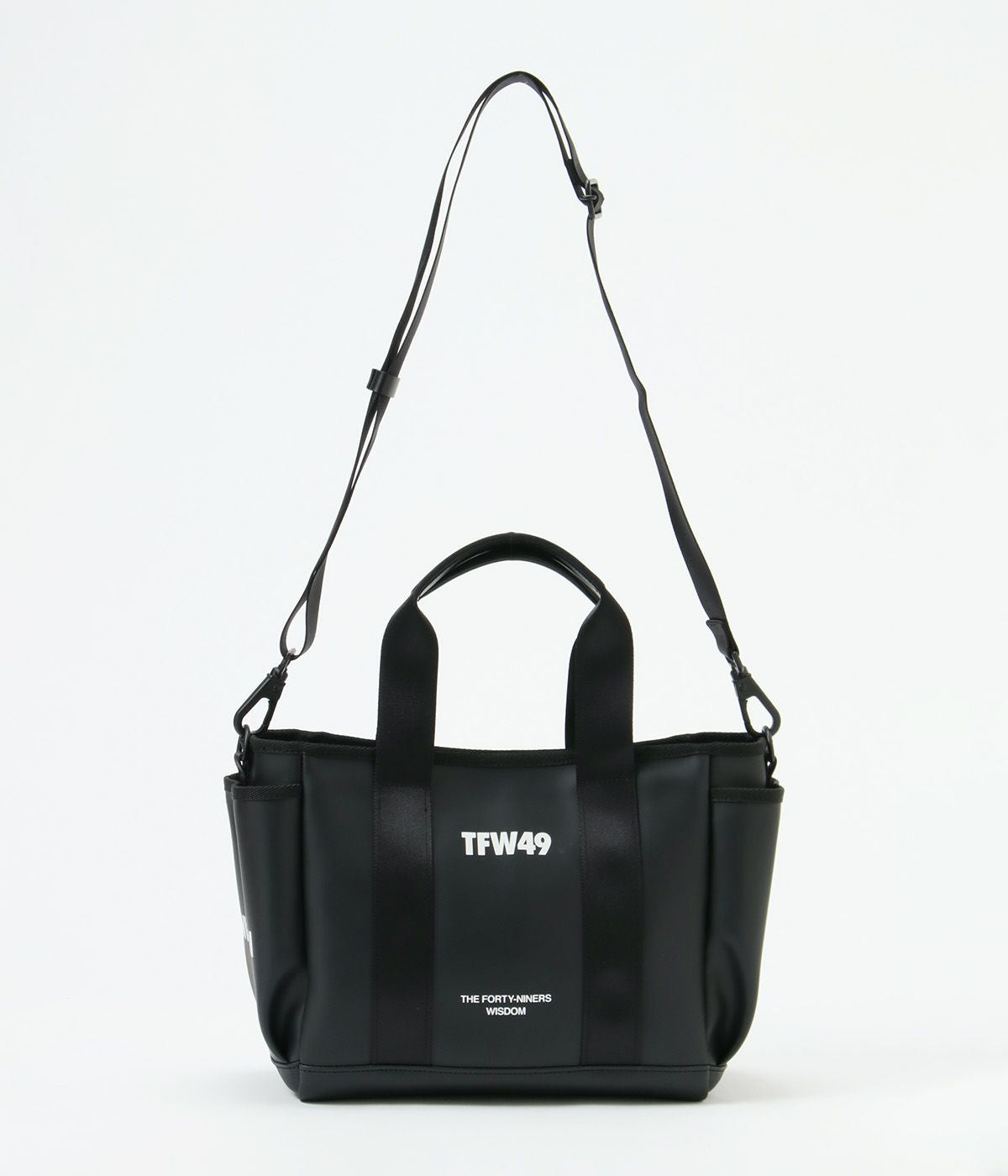 LEATHER ROUND BAG