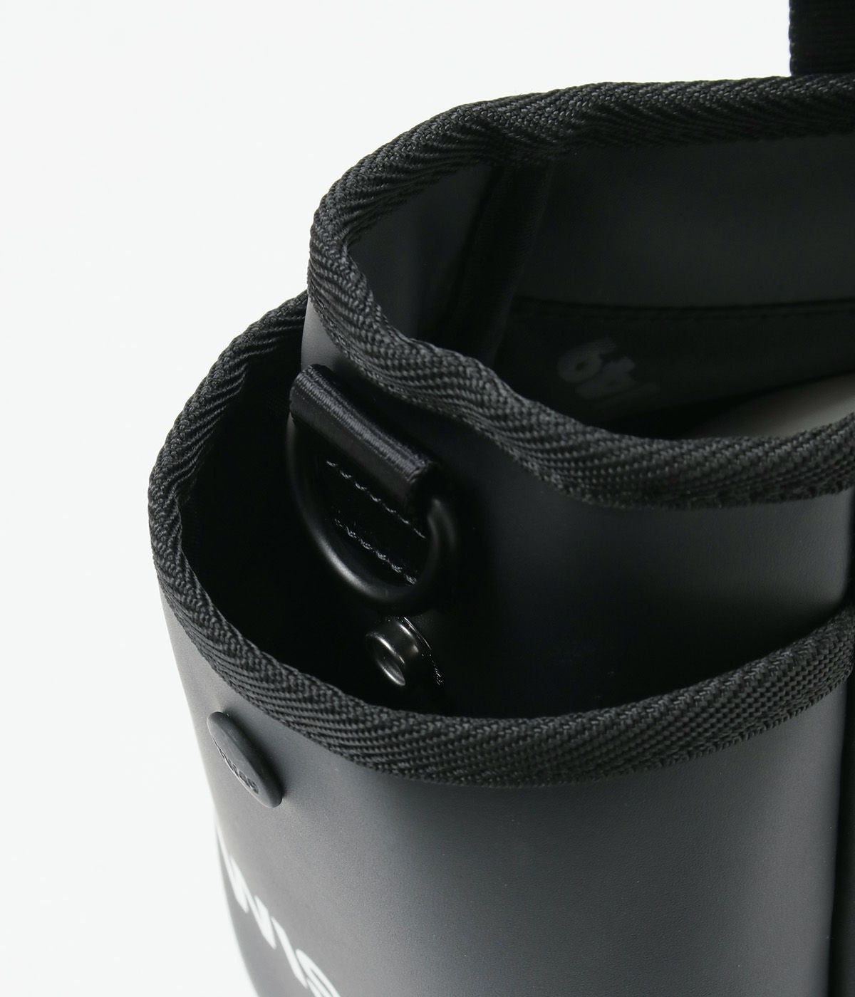 LEATHER ROUND BAG